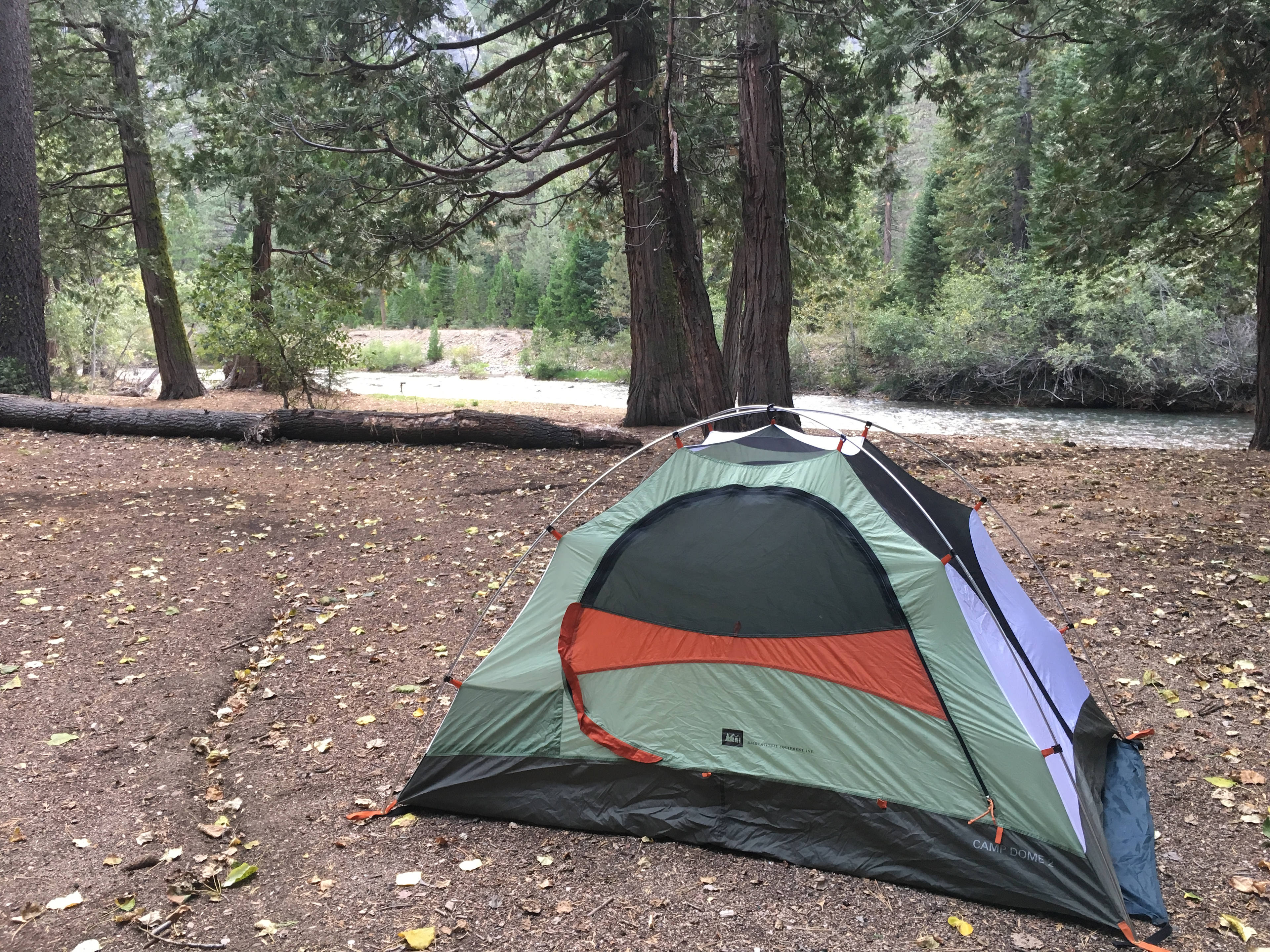 Campsite #1 at Deadman's Campground 