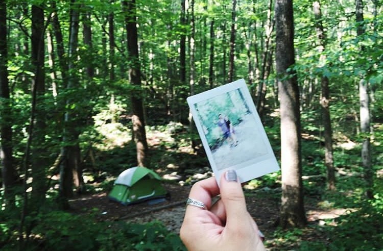 Spent the weekend at the cutest little campsite, right next to a stream. We woke up to the sounds of the running water and bird calls. 