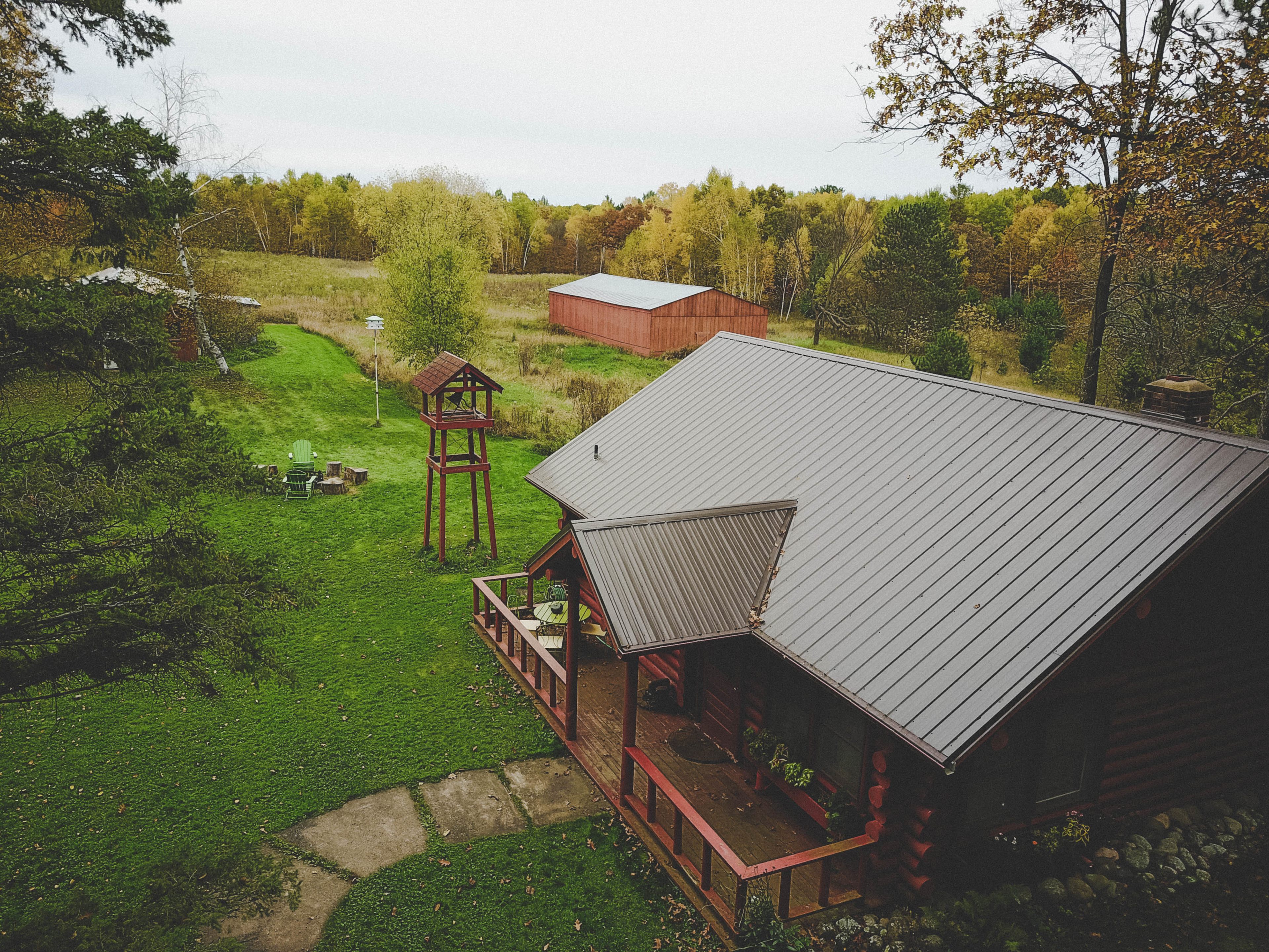 The cabin