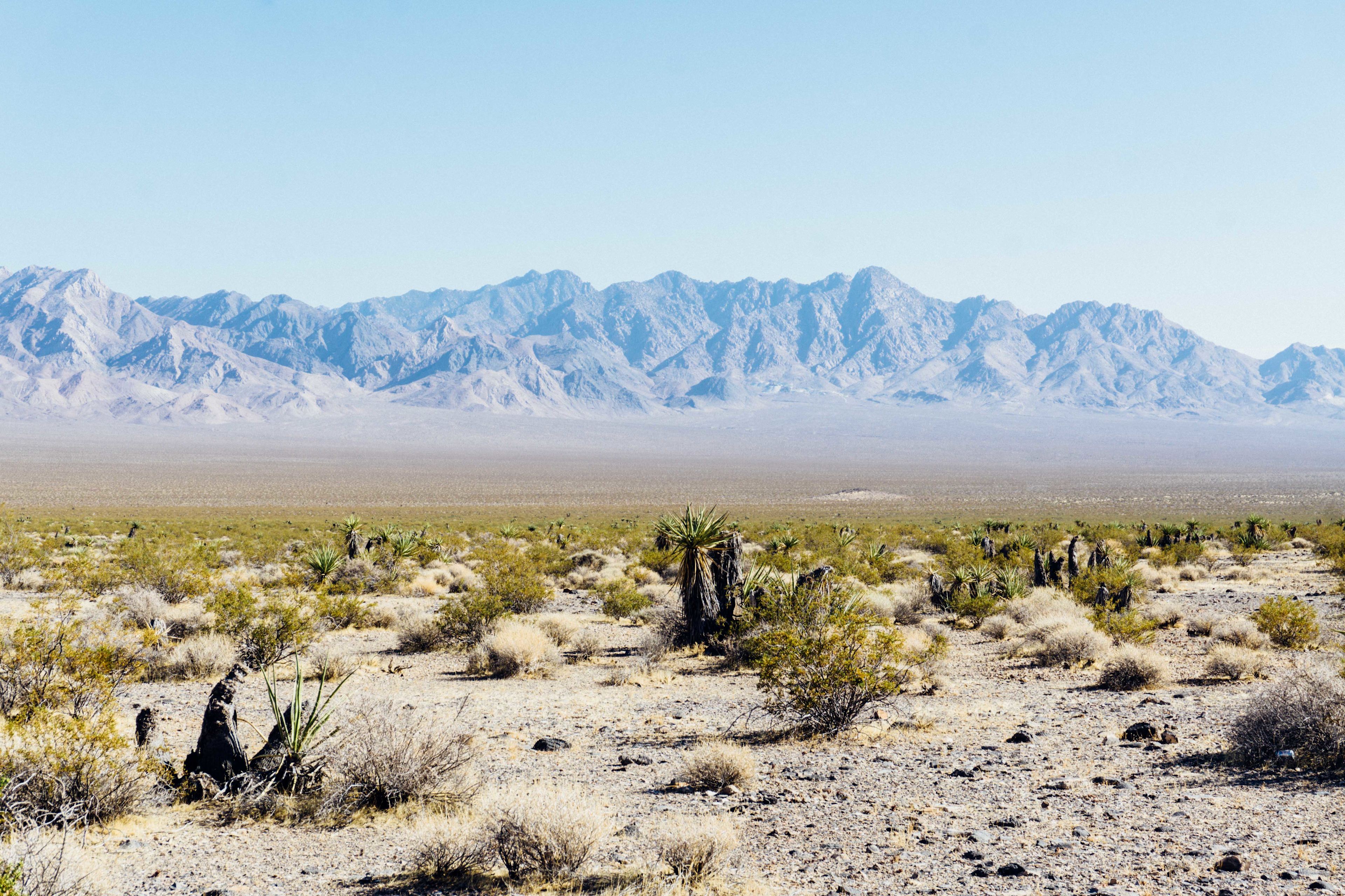 Another mountain range closer to the campsite.