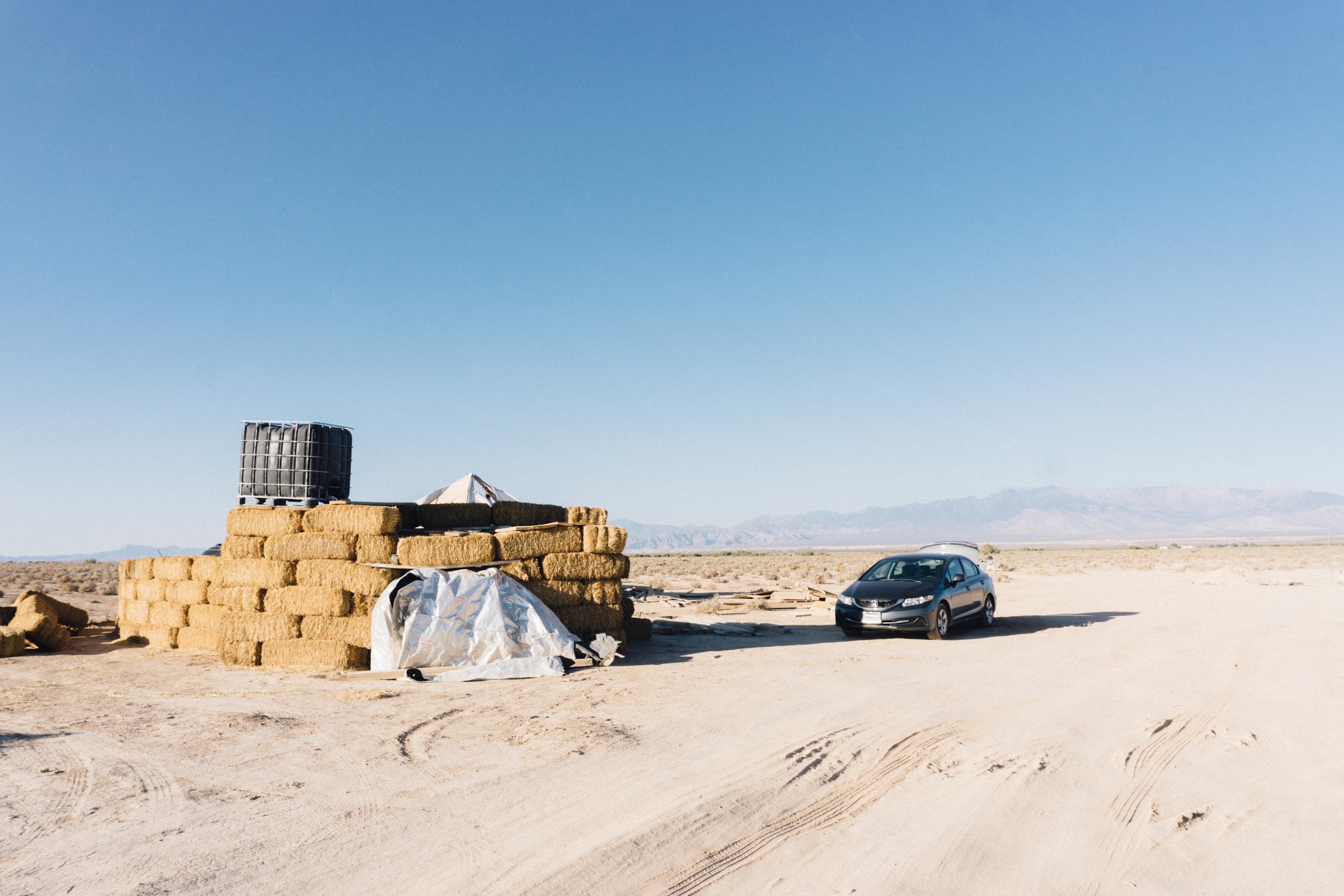 Where the campsite is located.