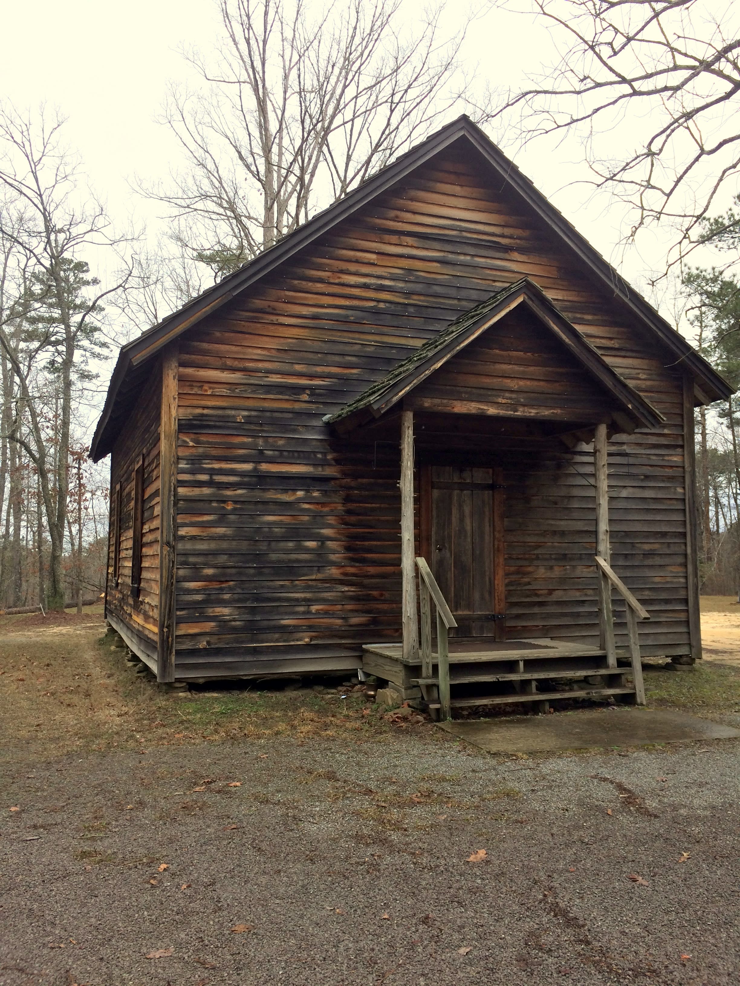 Historic Corinth Baptist Church. This church is part of the North West Alabama Hallelujah Trail. It is located on the road into Corinth Recreation Area. 