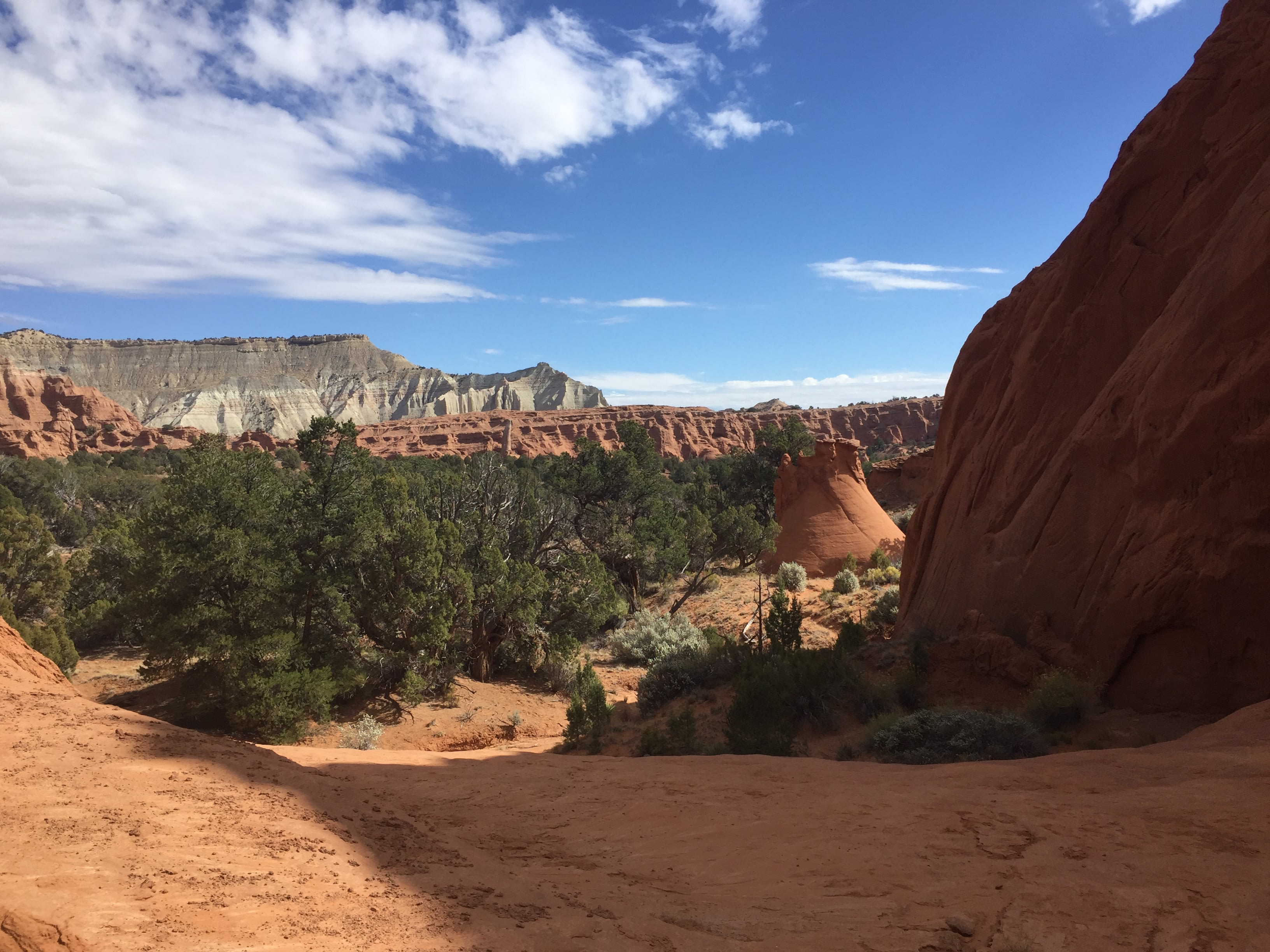 From the "Secret Passage" off the Panorama Trail.