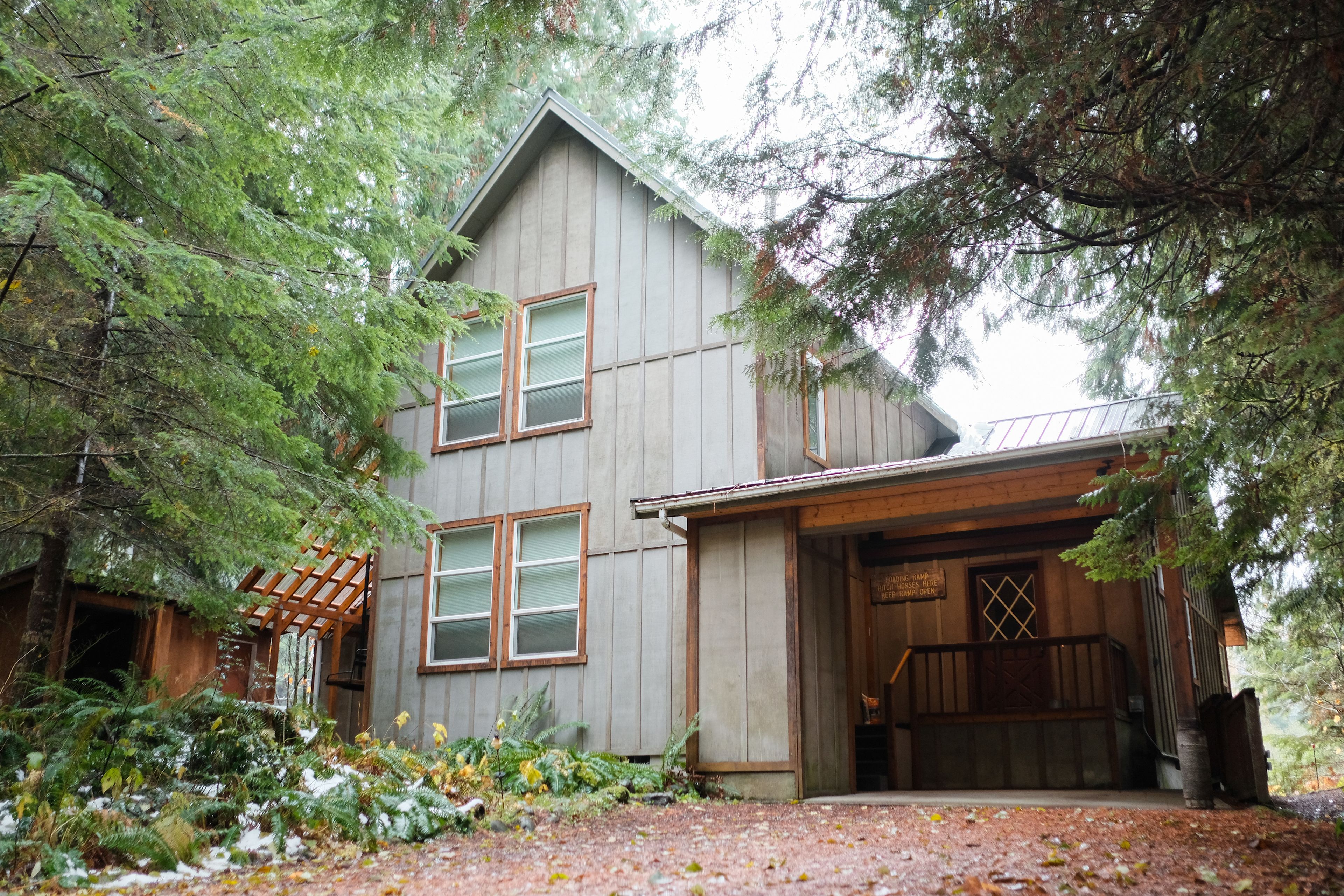 The lodge. 
