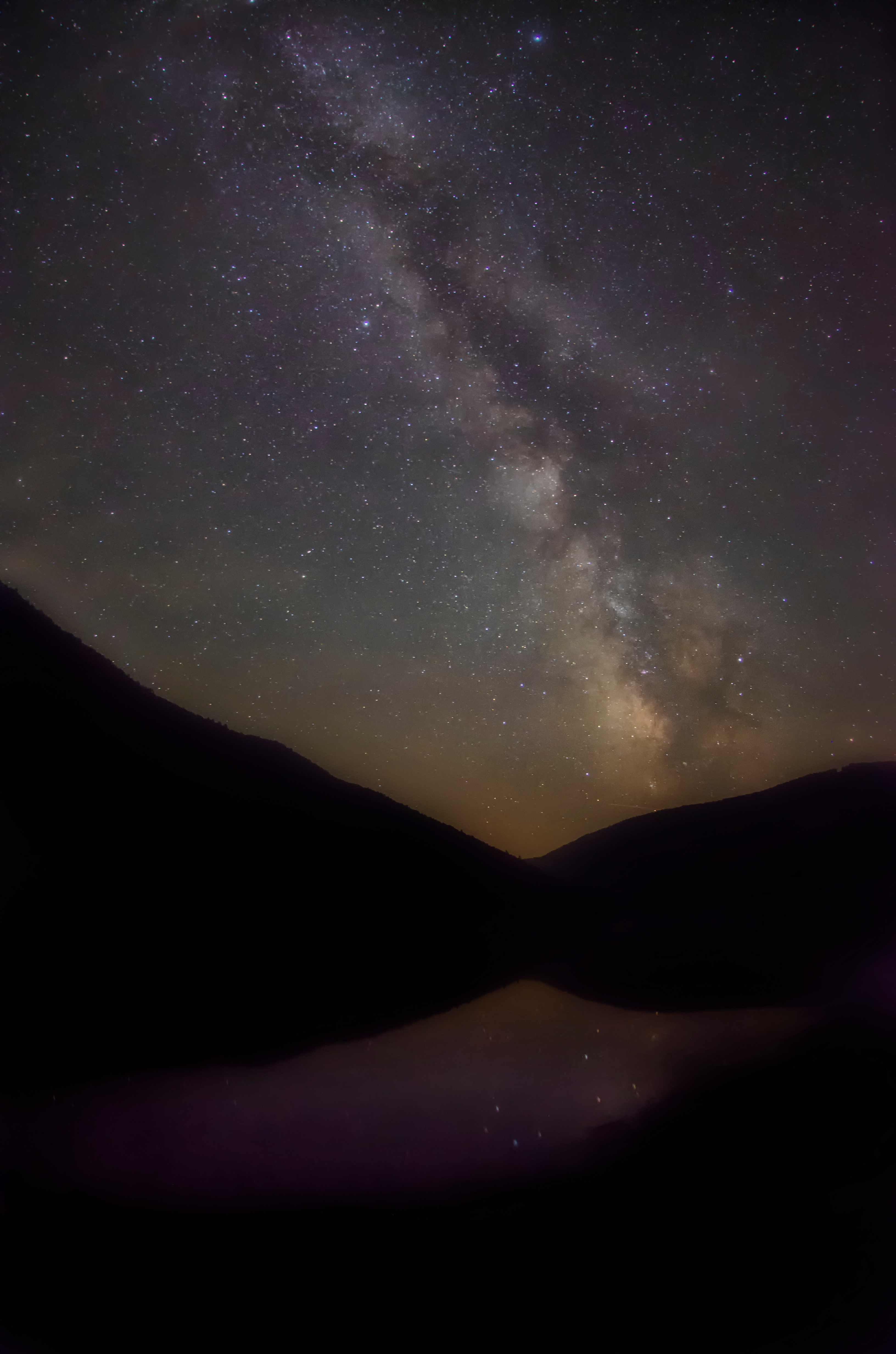 Milky Way from the recreation area beach