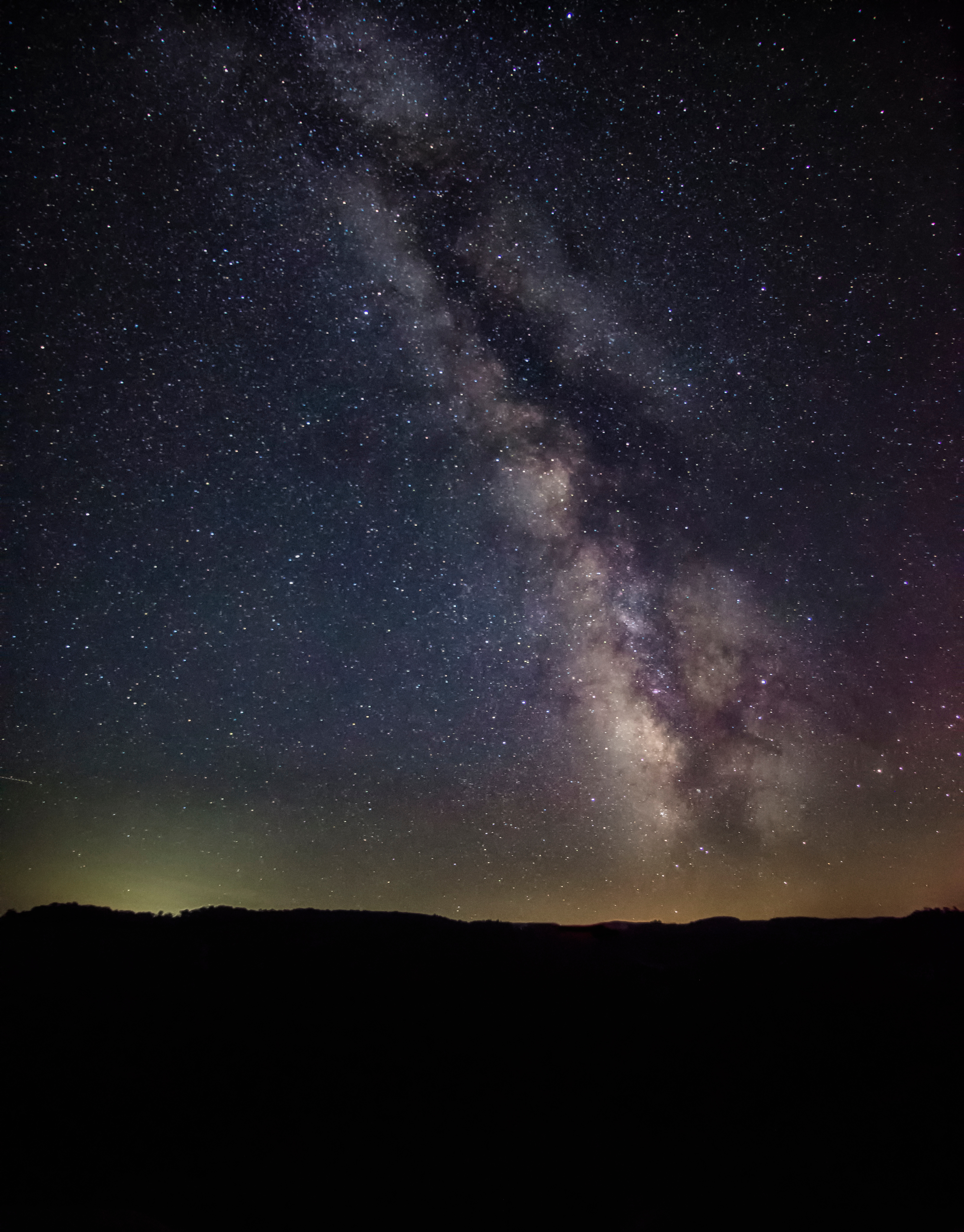 Milky Way facing South