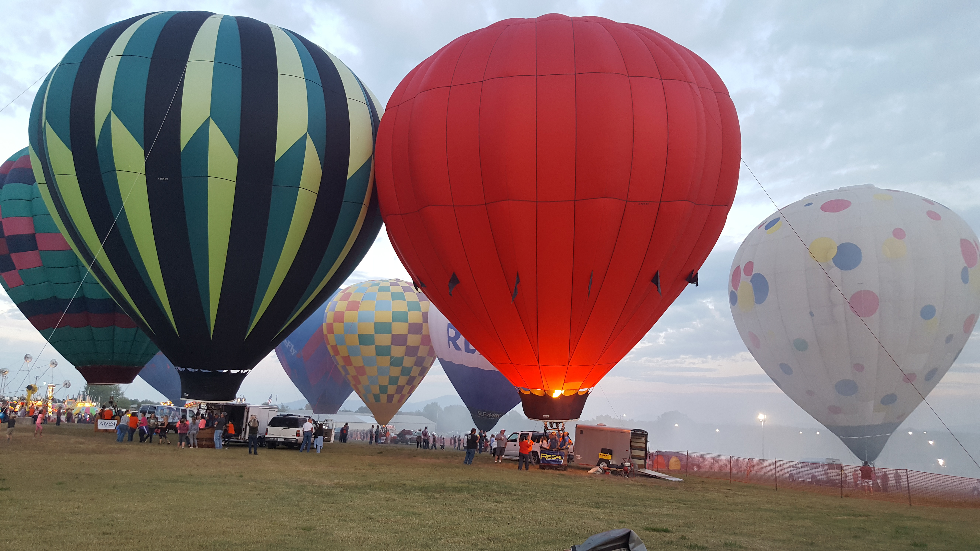 Balloon Festival nearby in Poteau