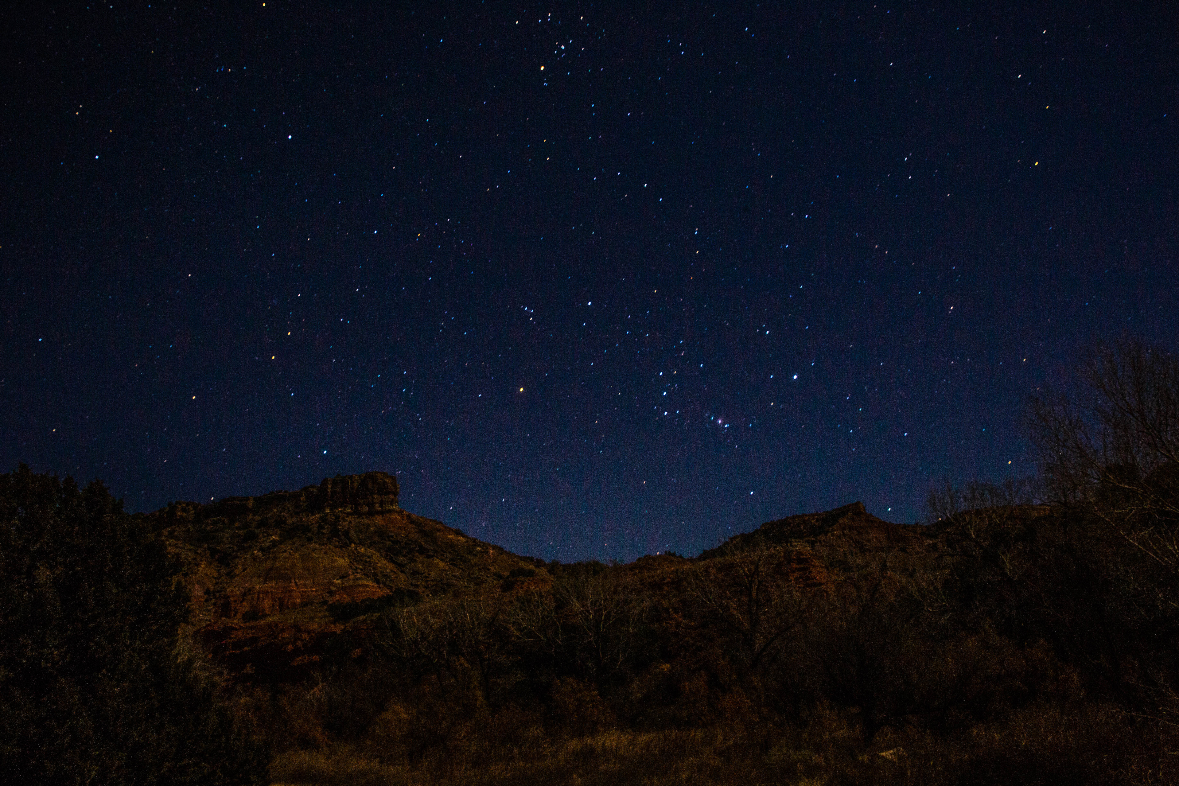 Palo Duro is beautiful and dark.