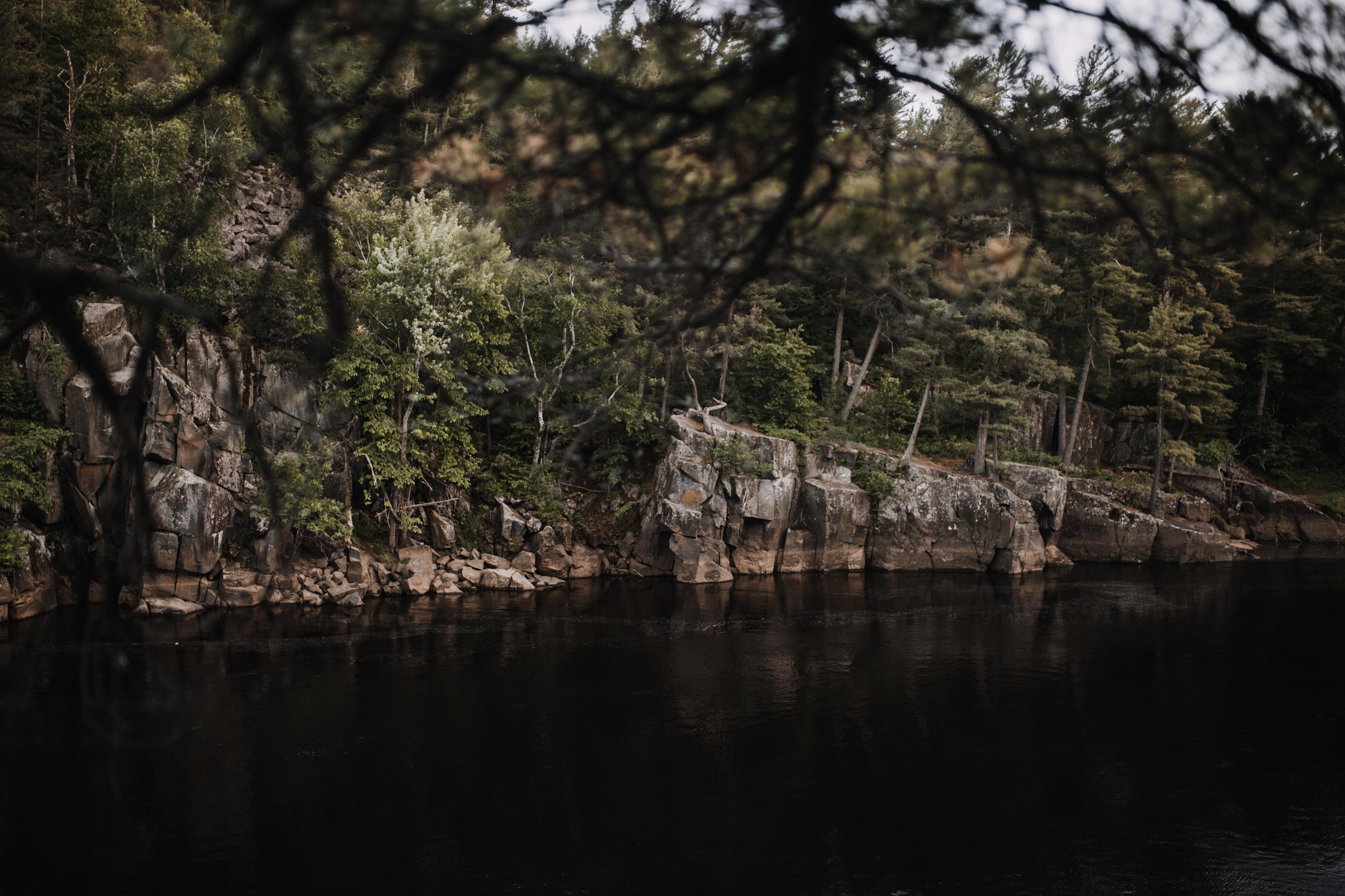 View from our Hike around Interstate Park.