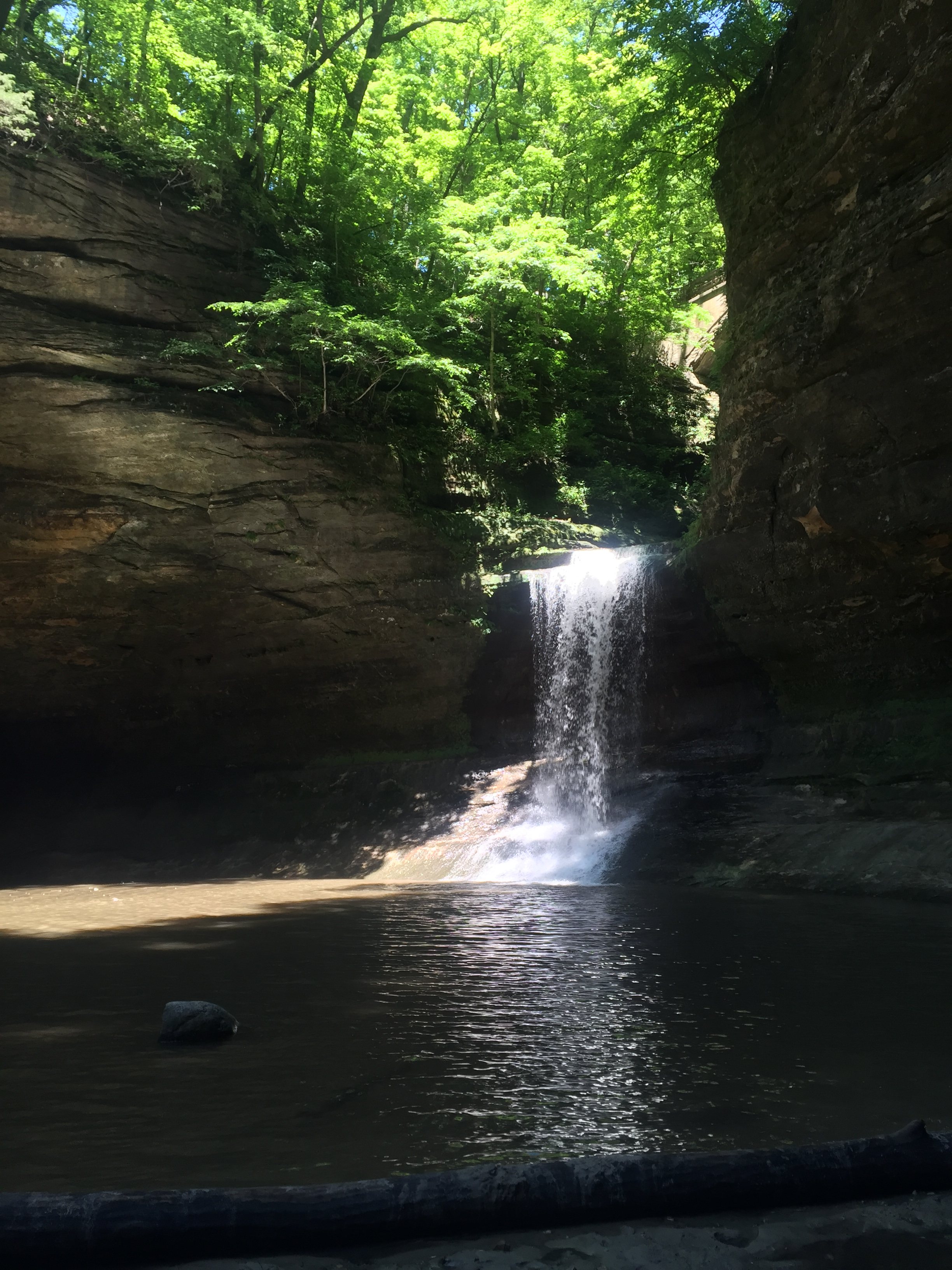 Stayed here to enjoy the nearby Matthiessen Dells Nature Preserve and it worked out perfectly for the trip 