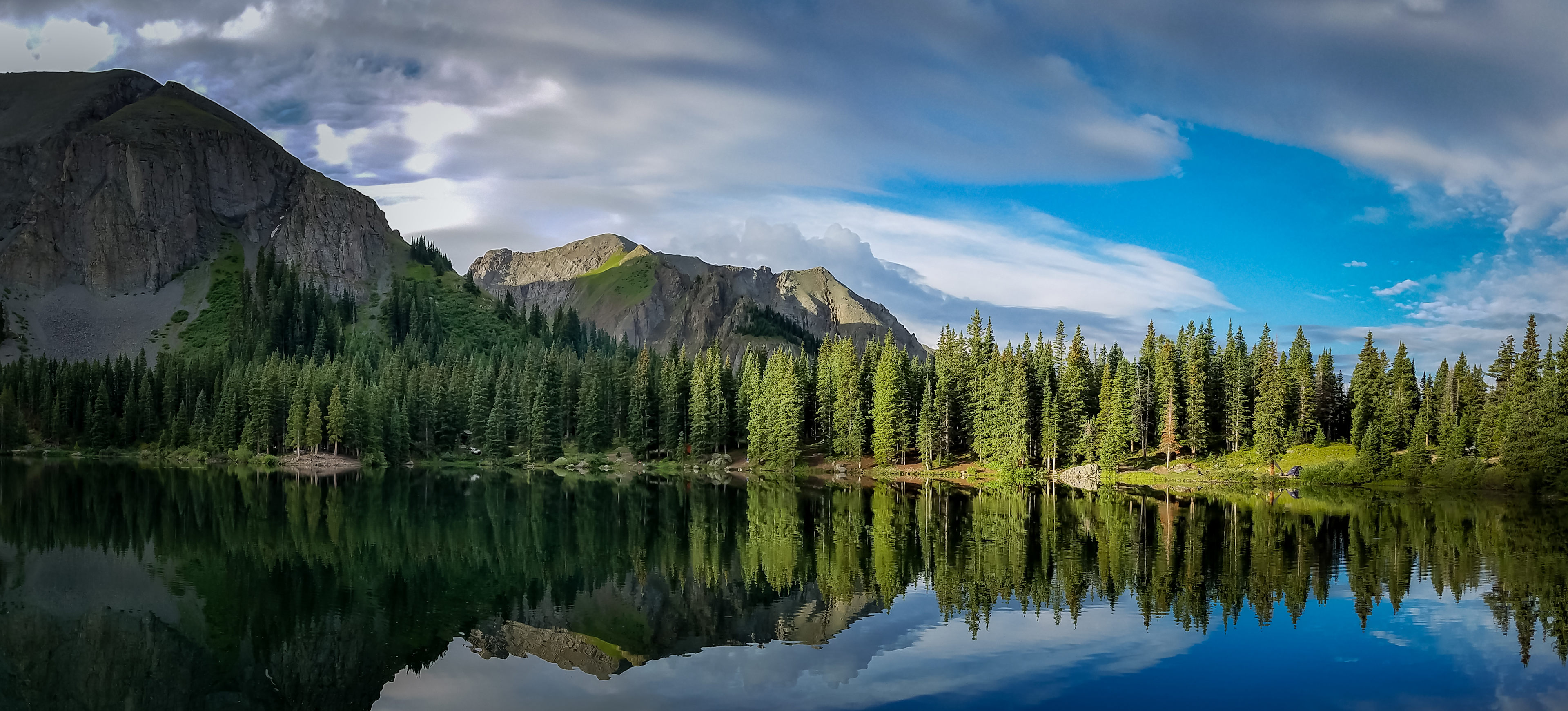 Sunset at Alta Lake.  I saw the reflection of my soul in the lake. Dispersed camping is available around the lake. 