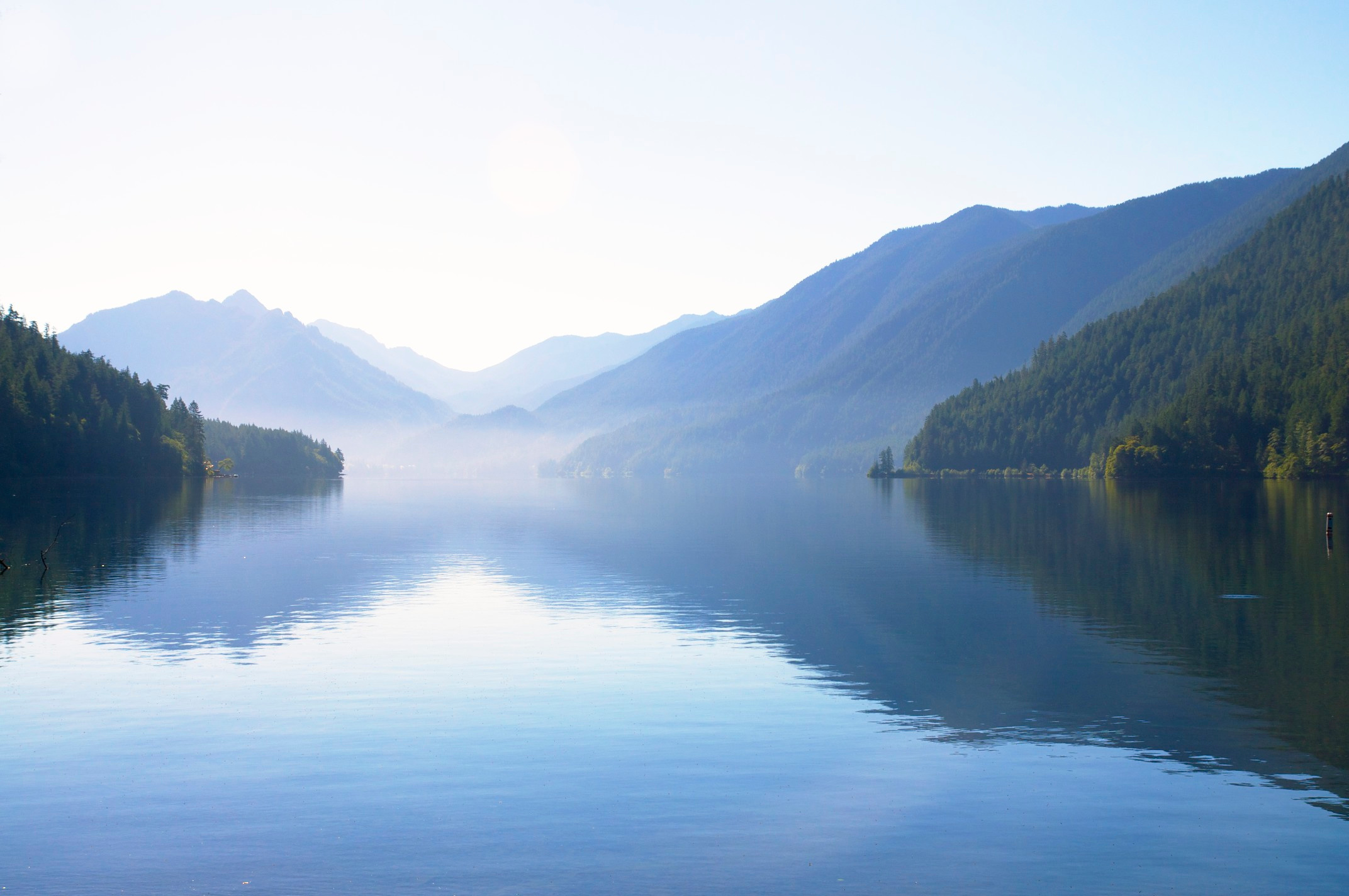 Gorgeous morning! View from the pier.