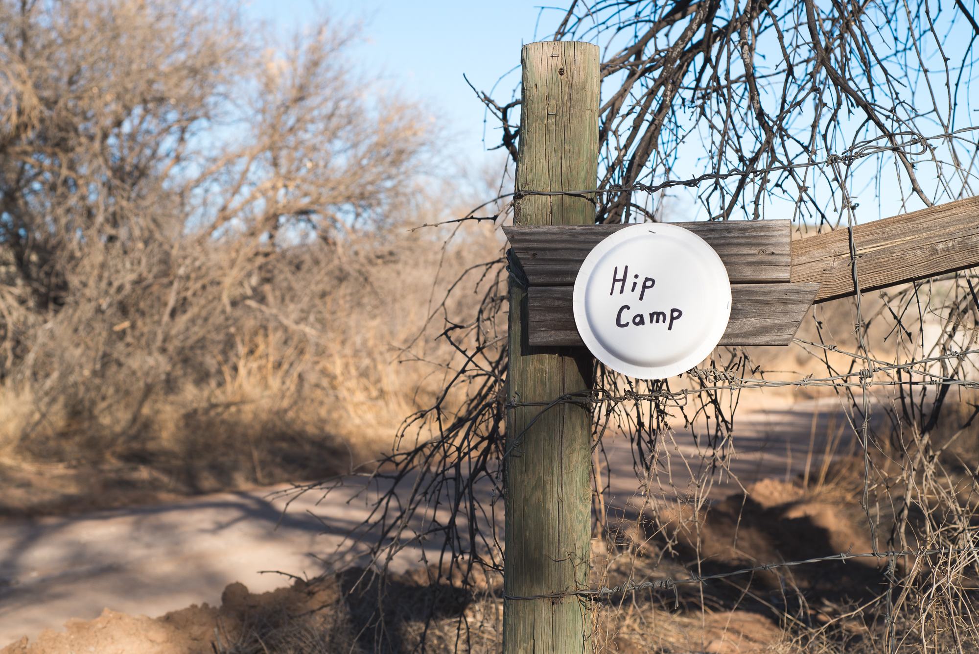The entrance to the campsite is on Beasley Flats Road. The last mile in is bumpy, but doable for any vehicle.