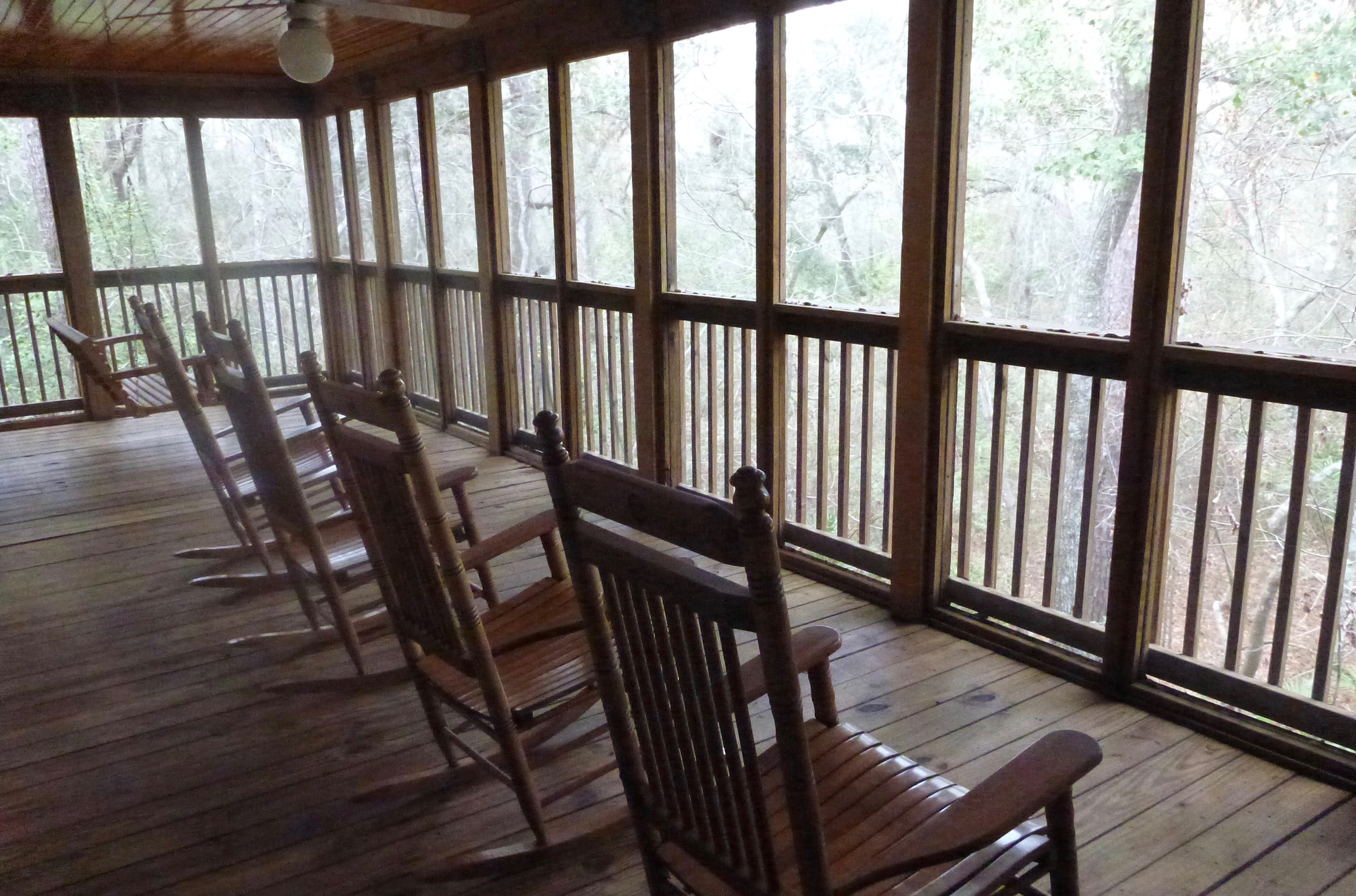 large front porch at Suwannee RiverState Park