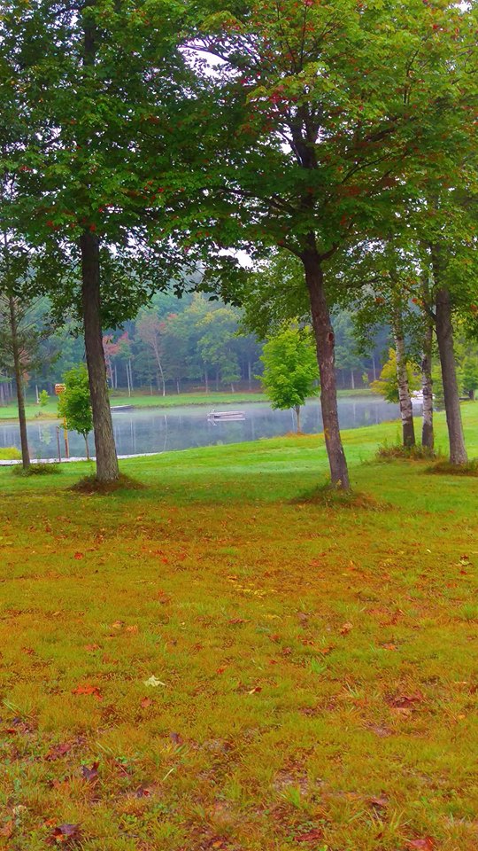 Stunning Fall view of our main site!