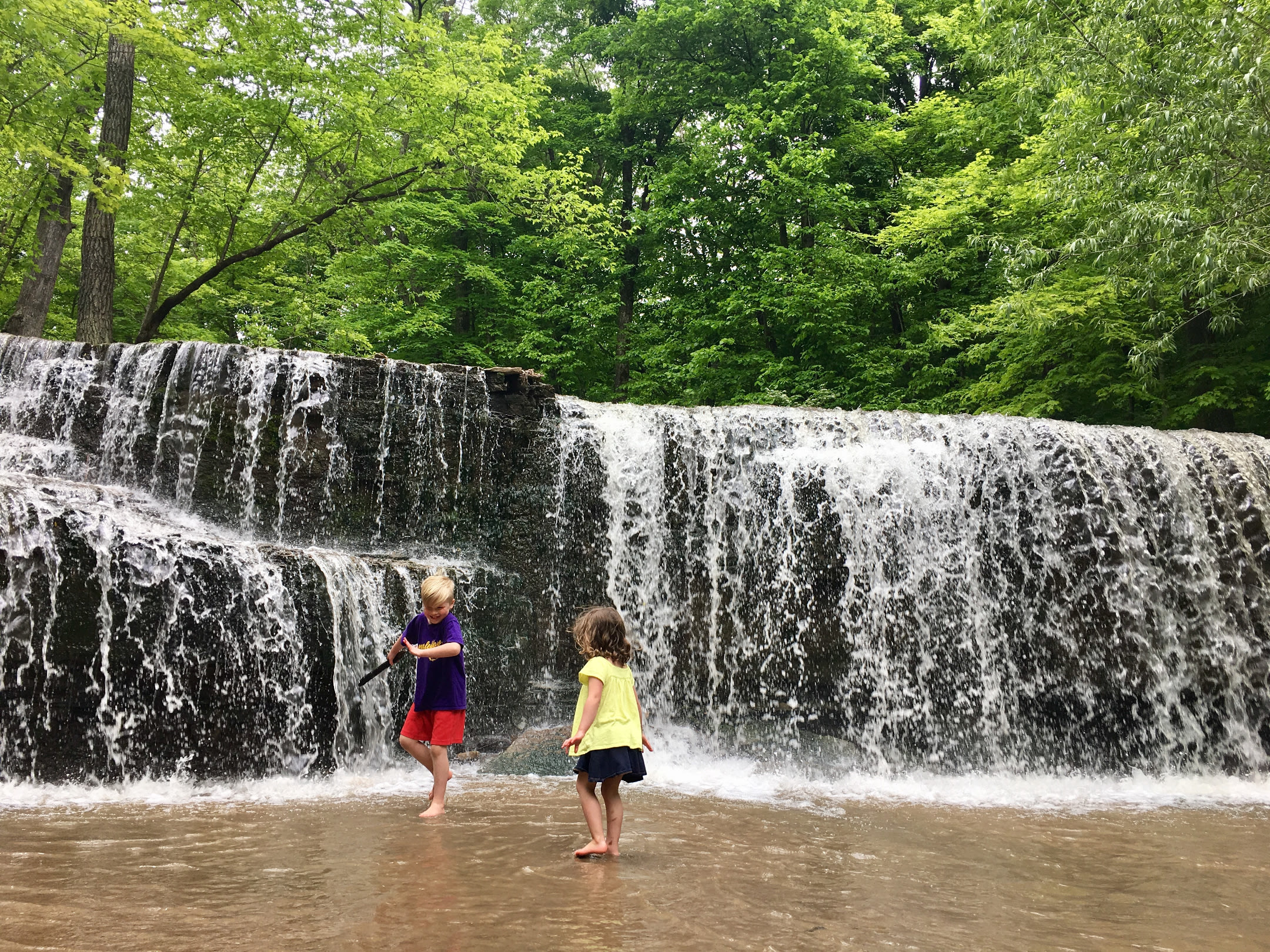 Fun and relaxing on a hot day!