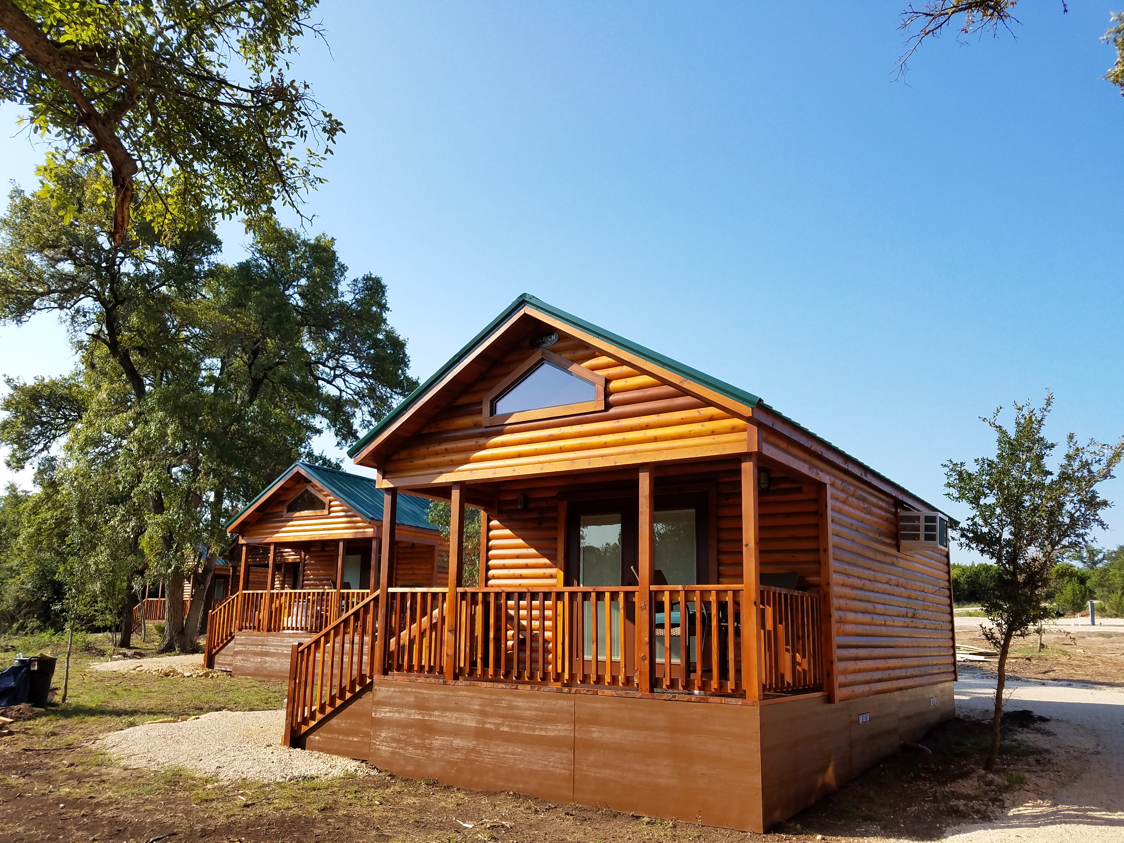 Private front porch