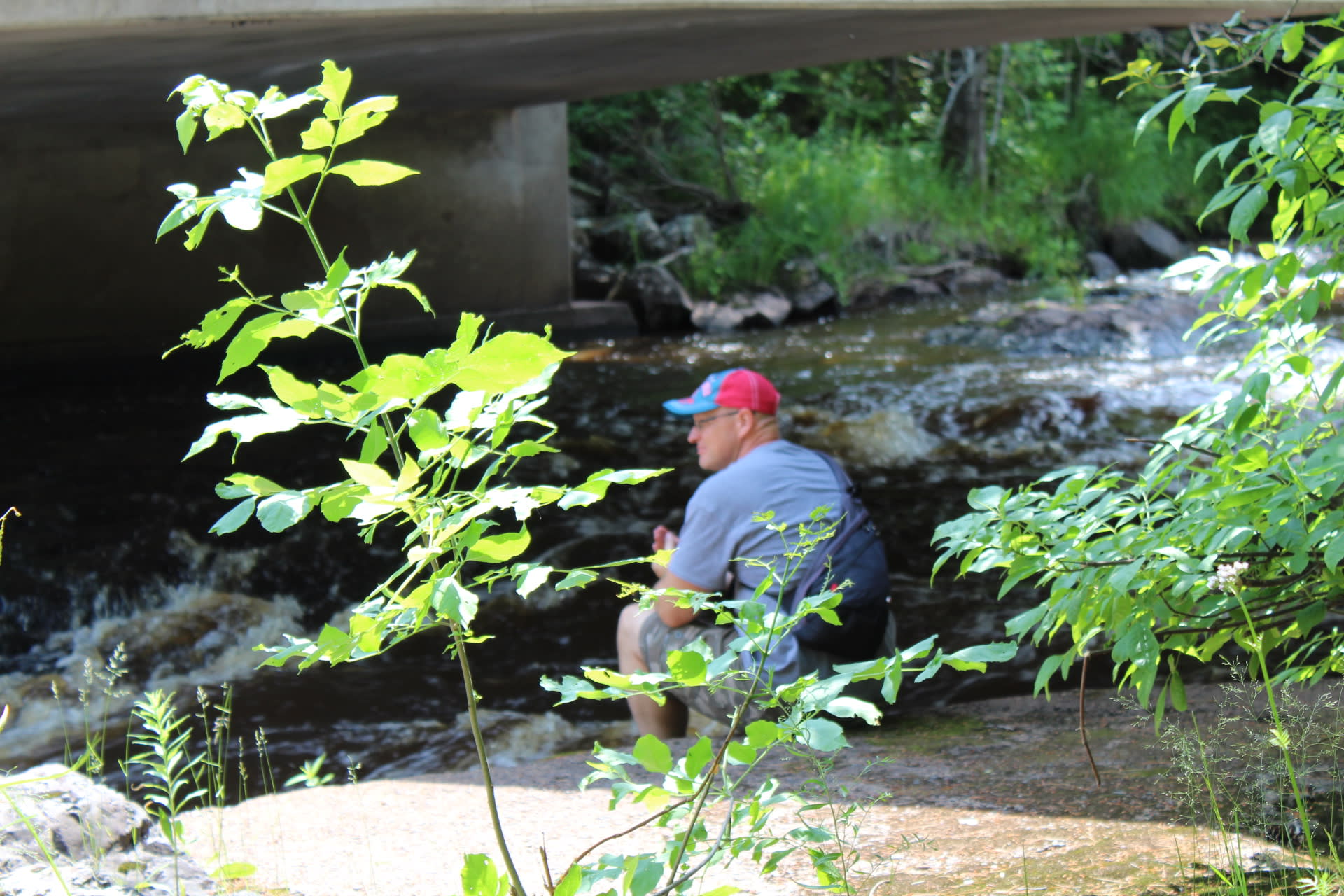 A little relection time. Photo credit to my 12 year old son. 