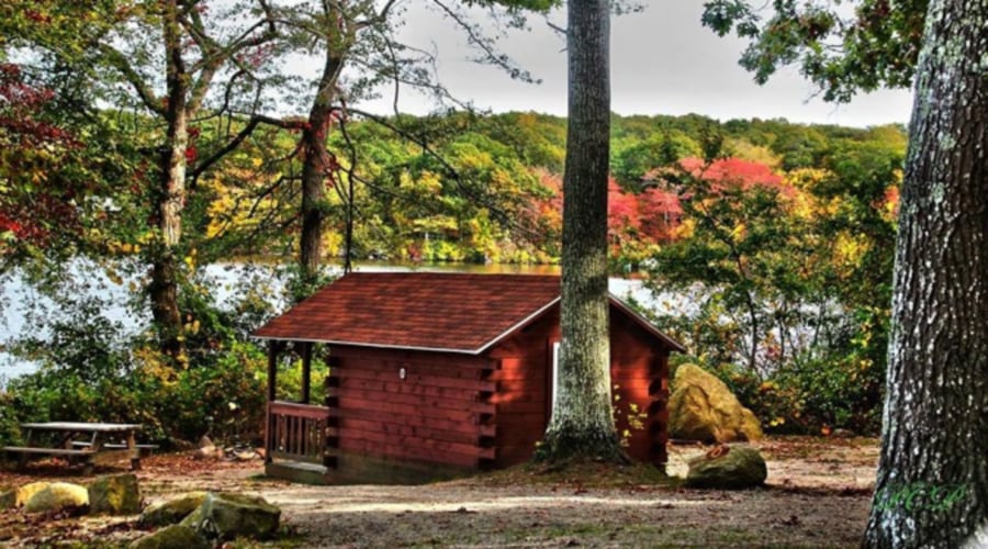 Primitive cabins are available for $35 a night.