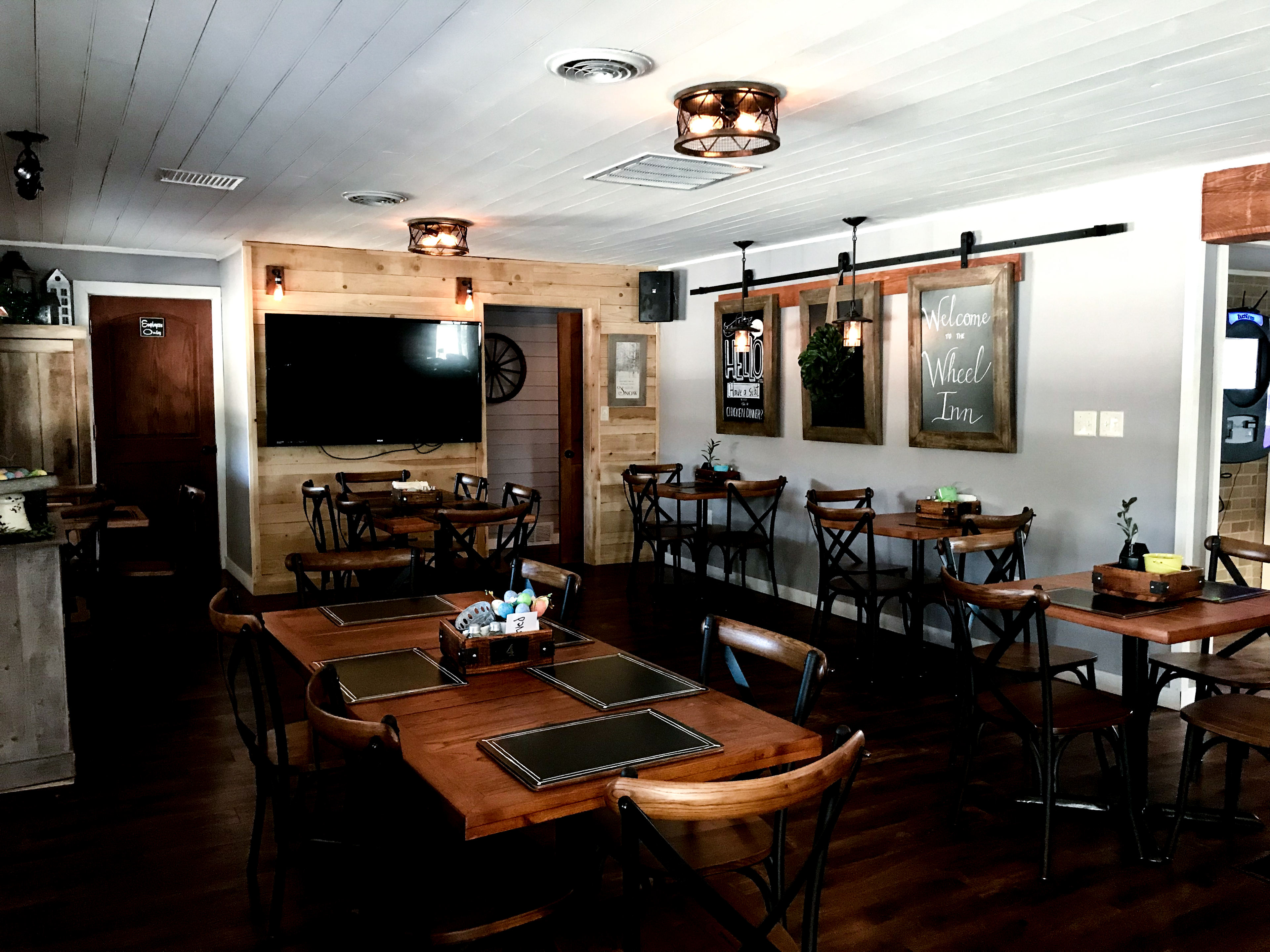 Inside of property bar.