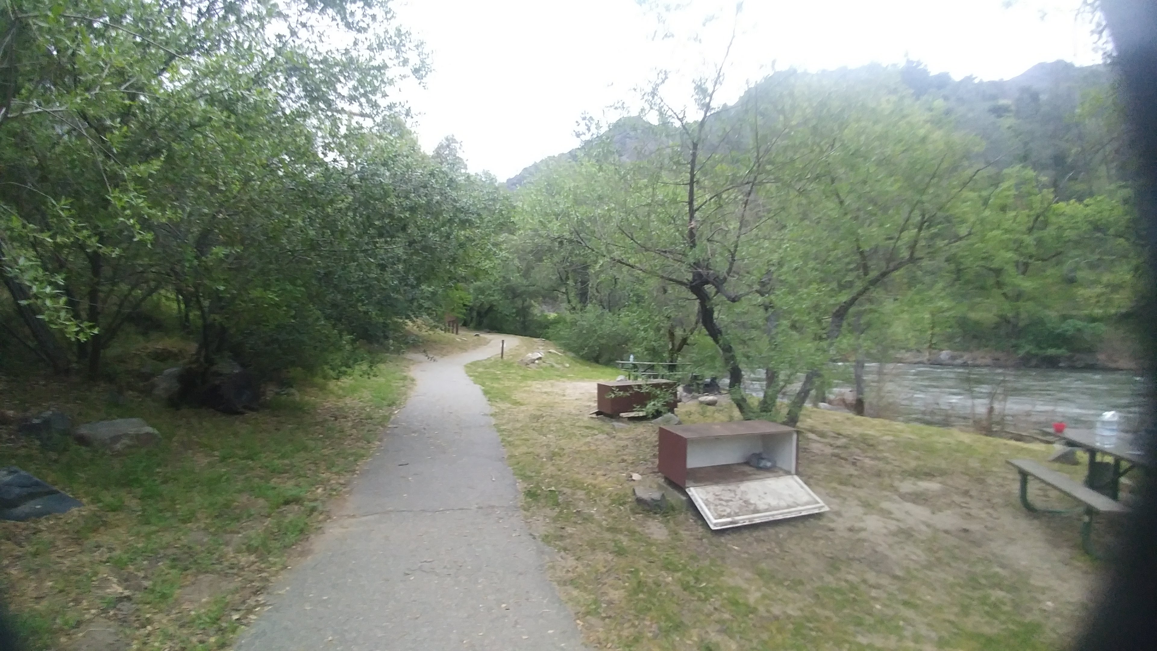 I camped out there for 4 nights with no issue and slept like a baby. The place is affordable, organized, and right next to the Merced River. It's only 20 minutes from the Yosemite National Park. There is a bubbly host if you need to check in.