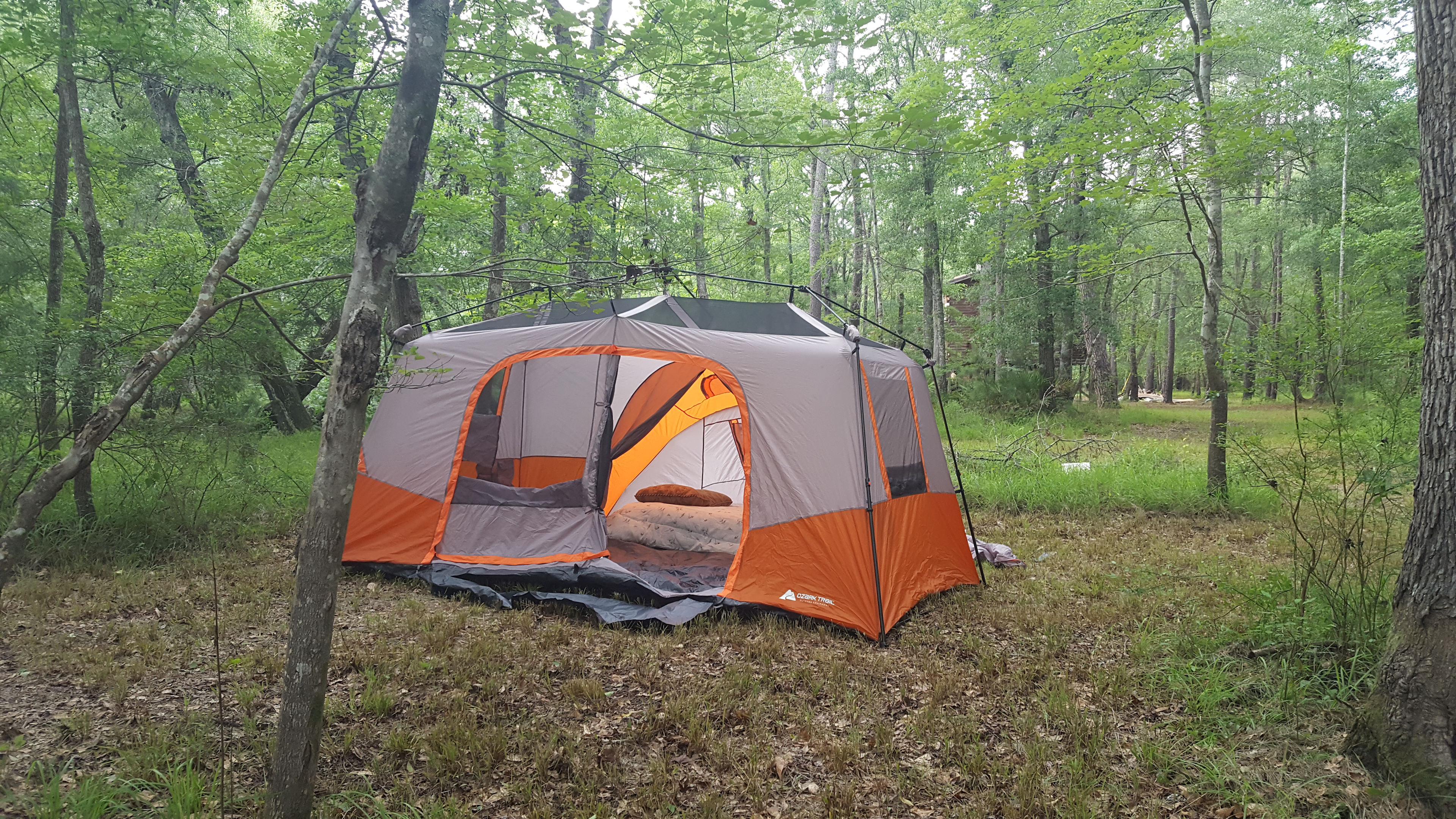 This is camping in a big way!