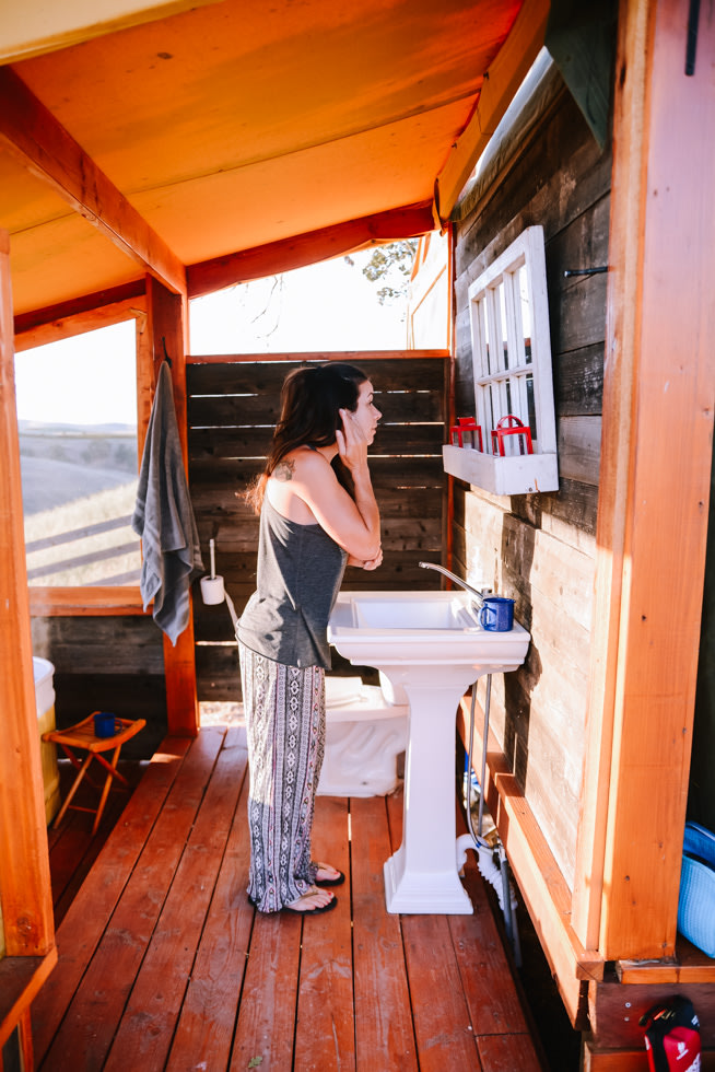 Getting ready in the morning