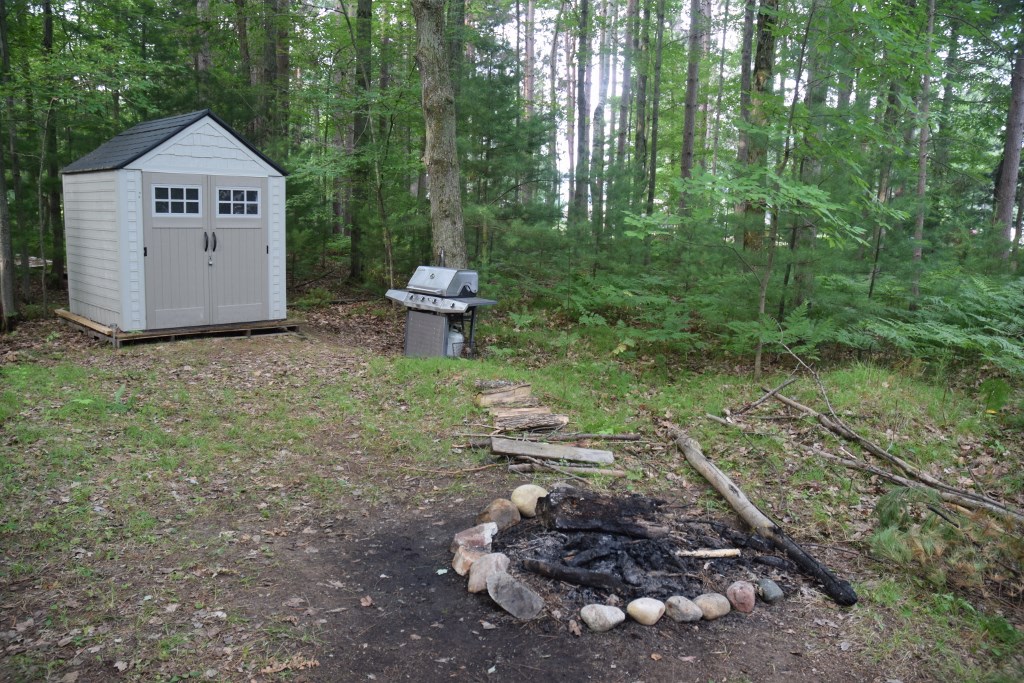 Rustic campsite
