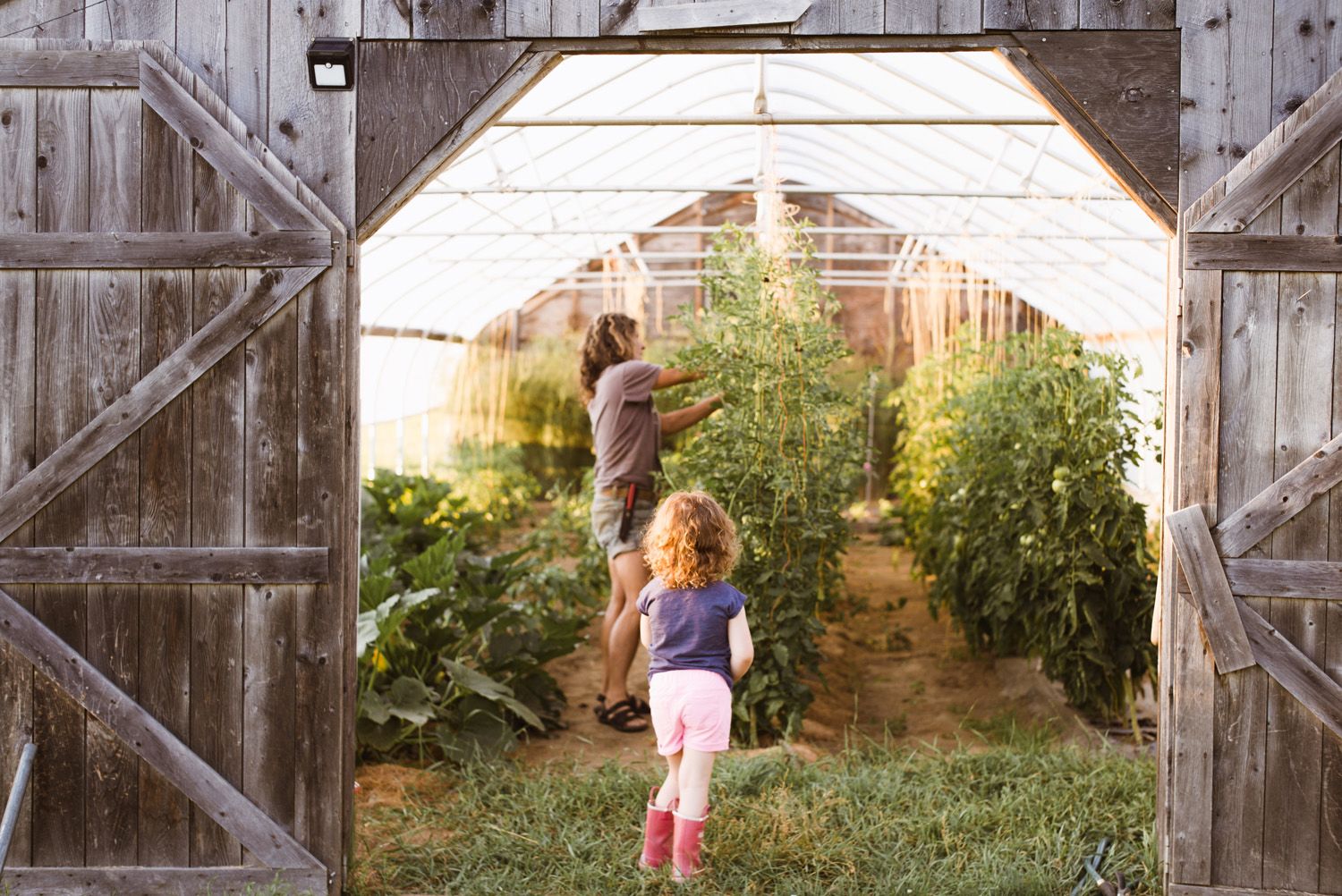 Sara was very warm and informative about the farming process with my daughter. 