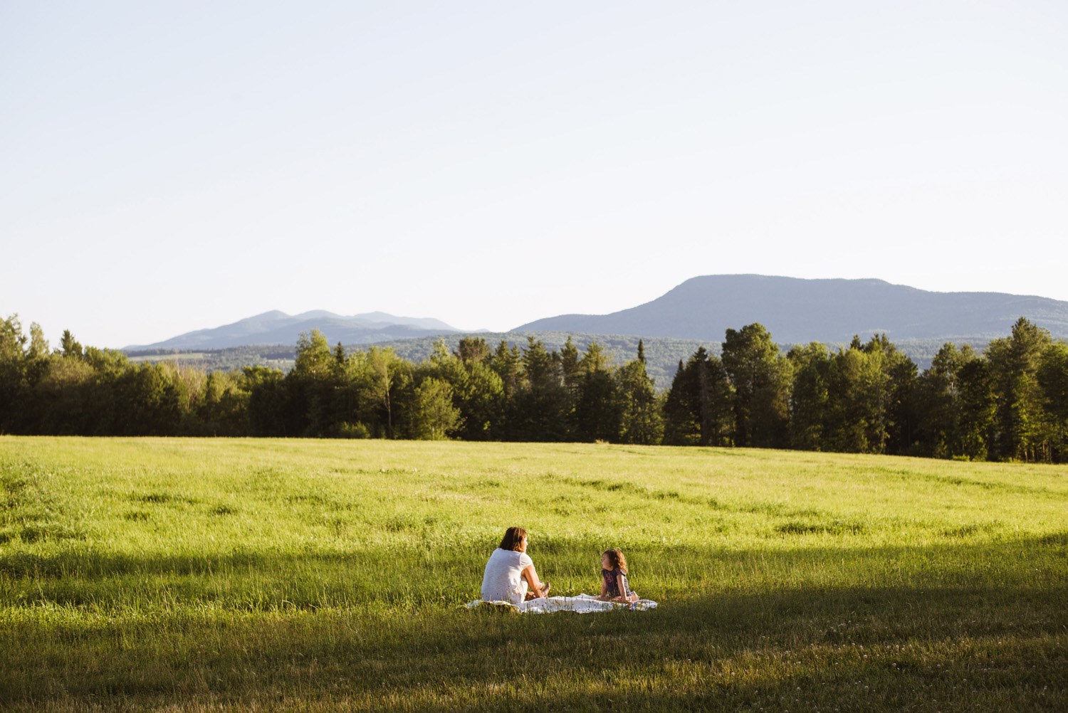Or skip the picnic table and drop a blanket. 