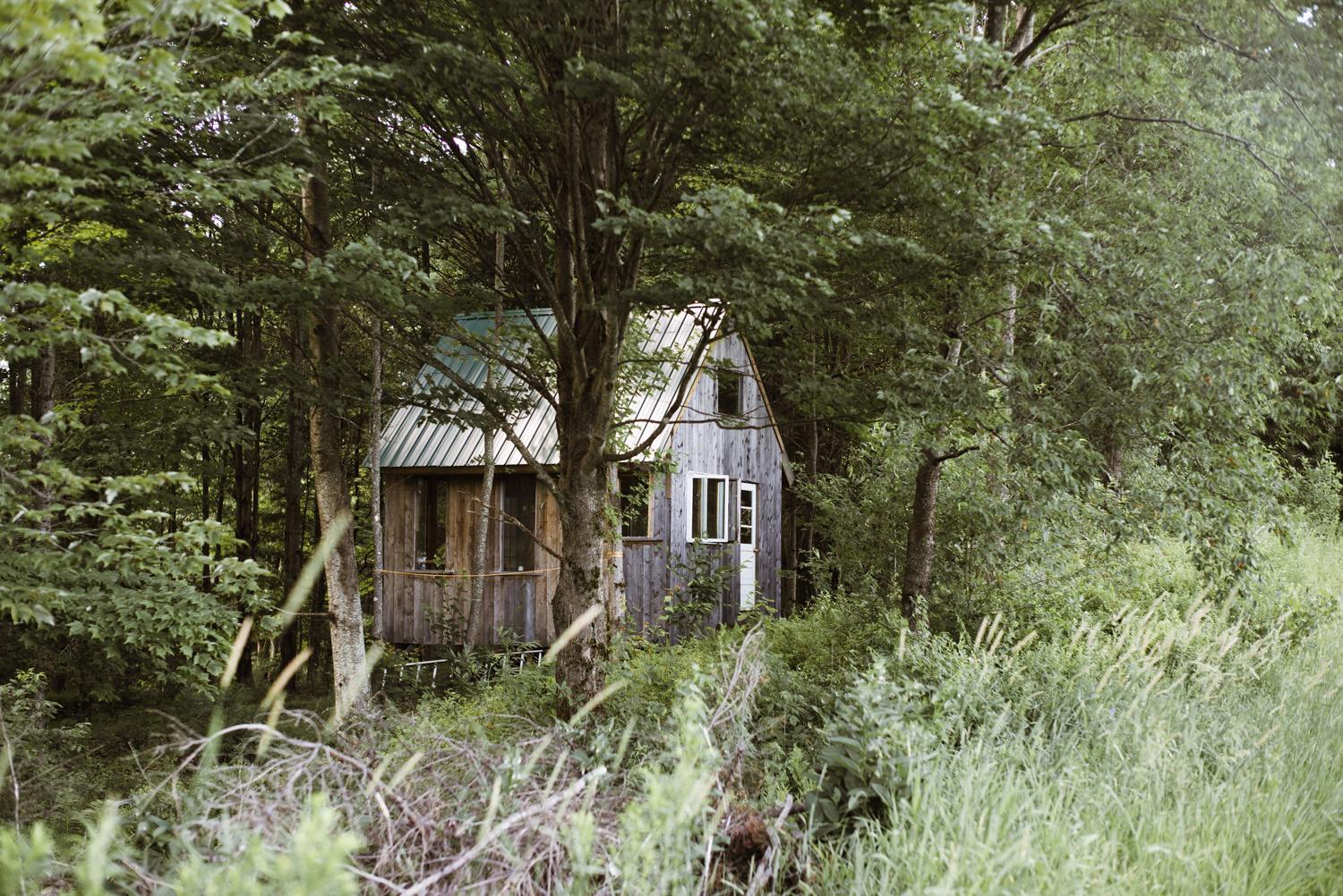 The other available tiny house to stay in. 