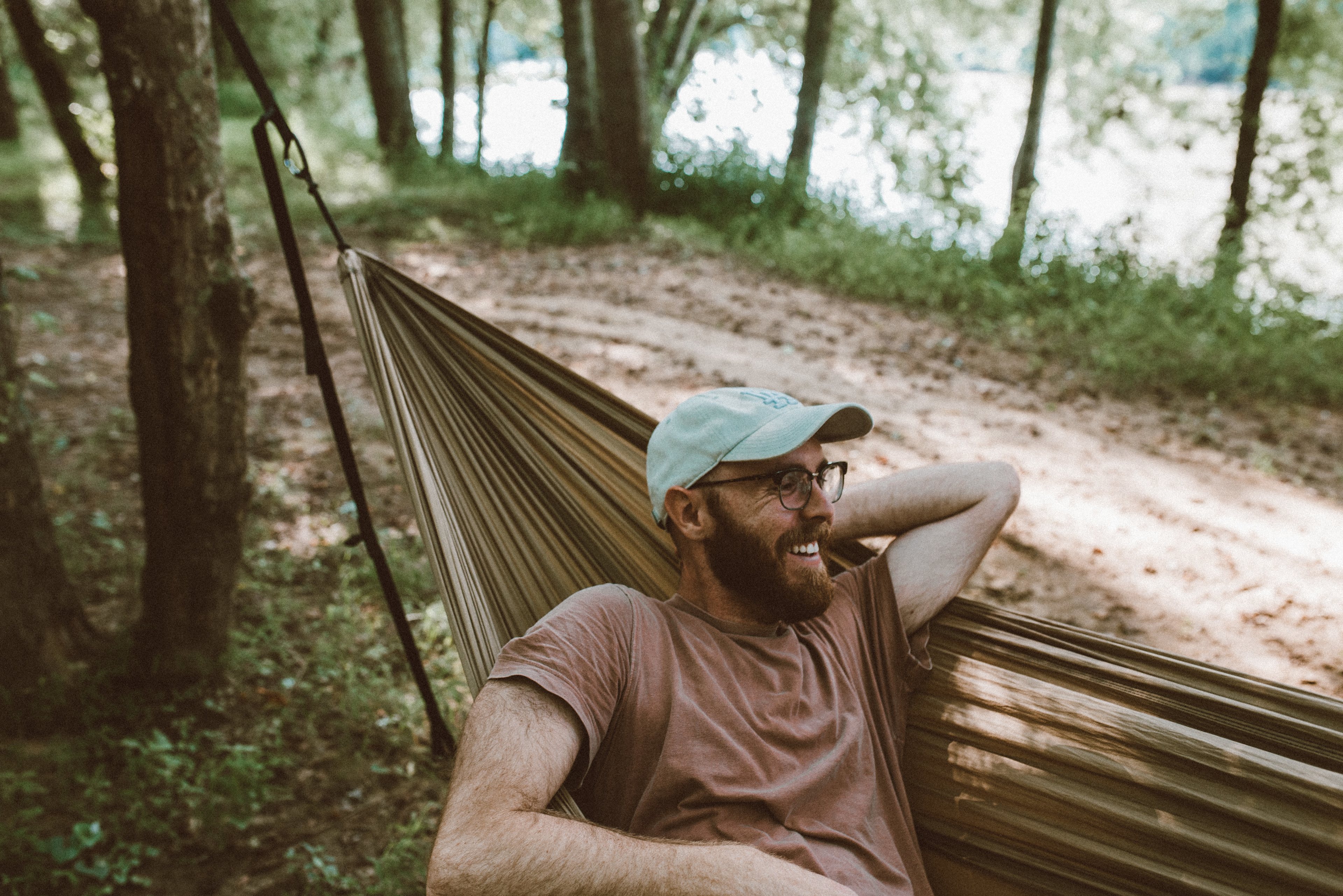 Plenty of spots to hang around in a hammock