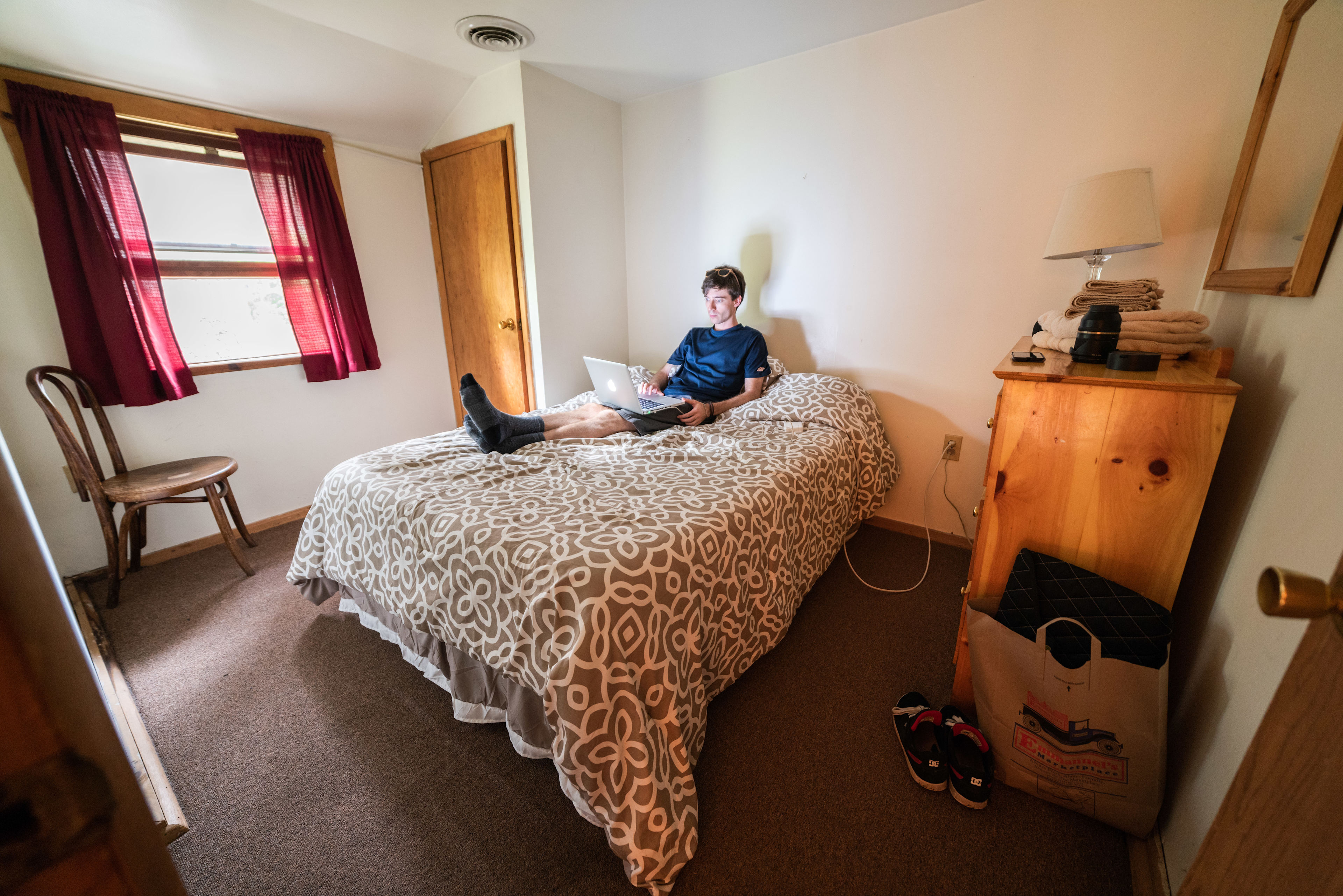 I was able to get some work done on the wifi 