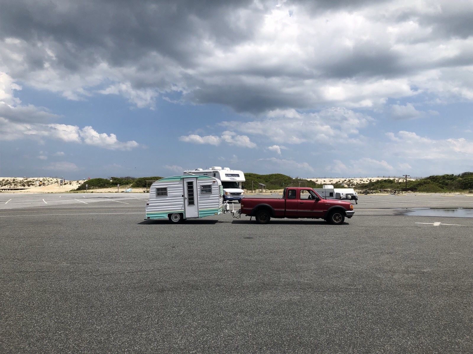 Pulling into the great outdoors