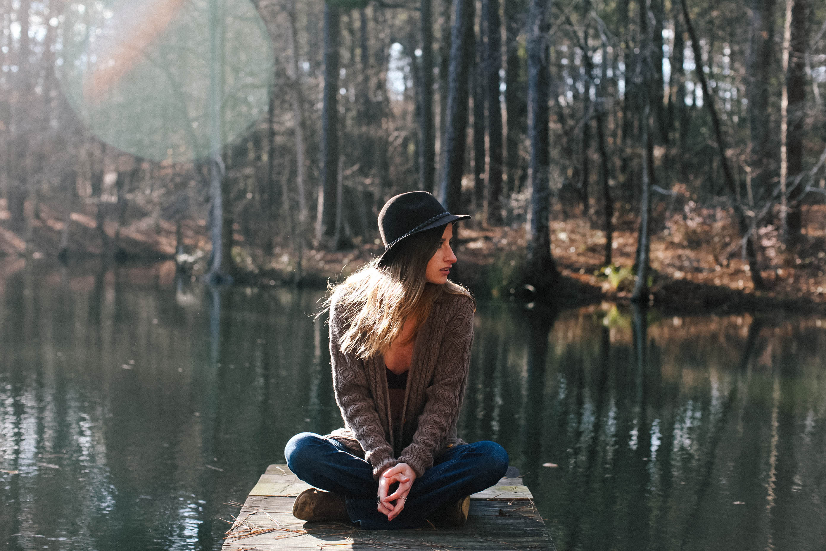 Pier near the campsites
