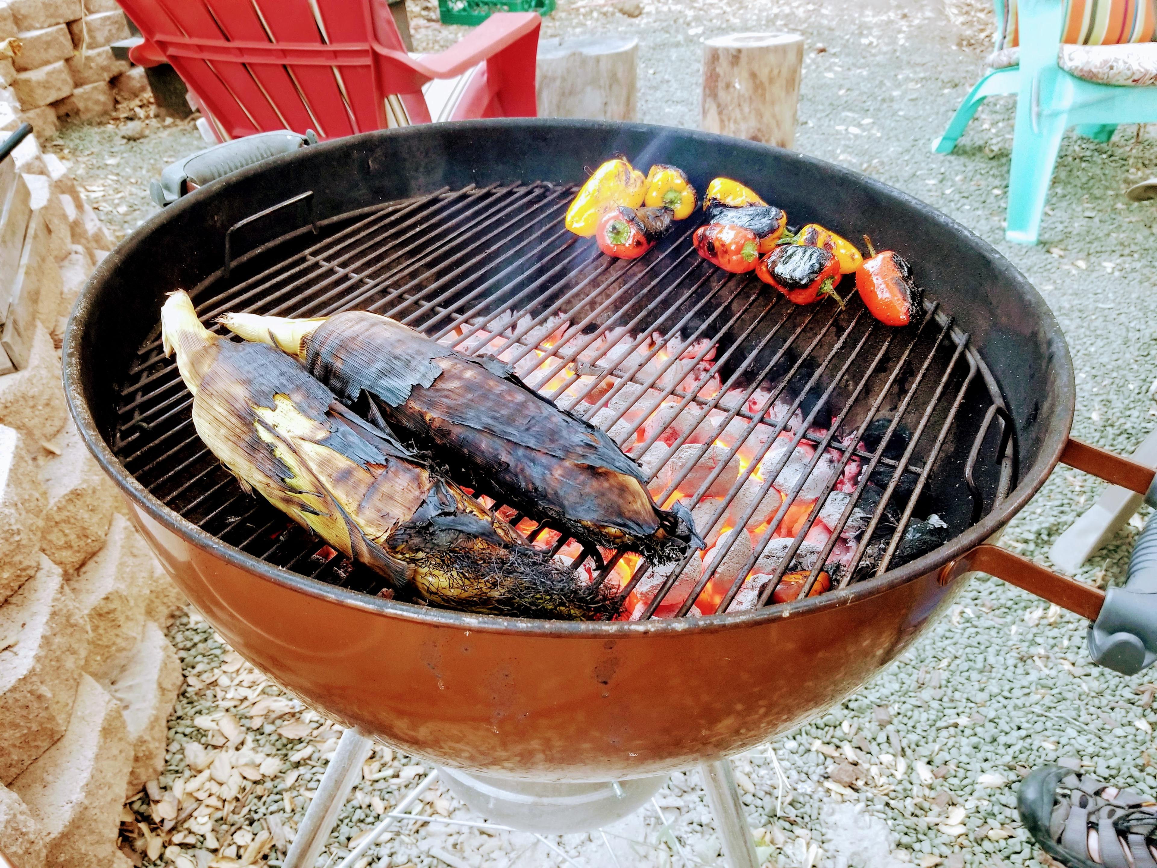 Site is relatively close to grocery stores for groceries ahead of time