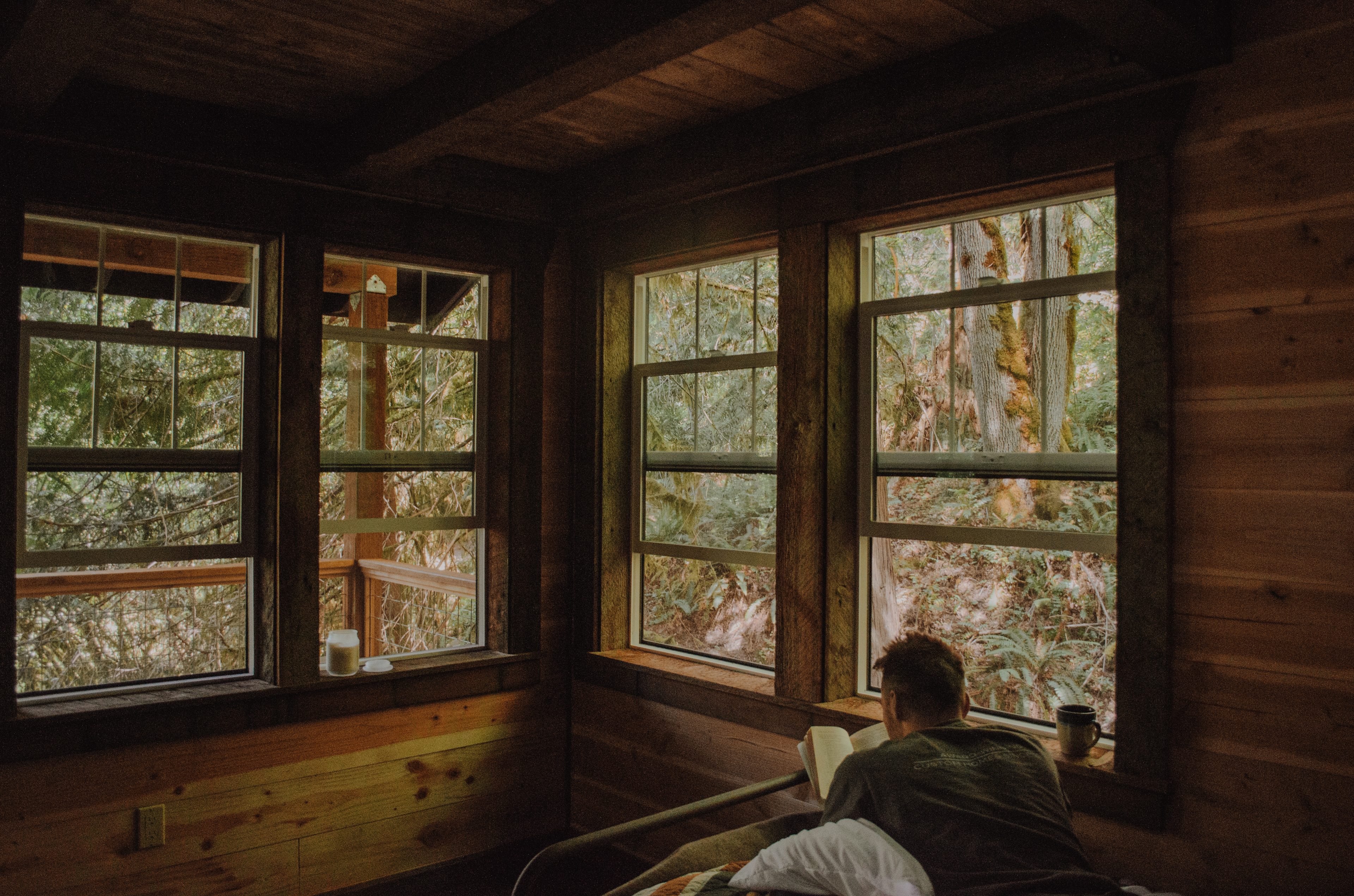 Peaceful. 