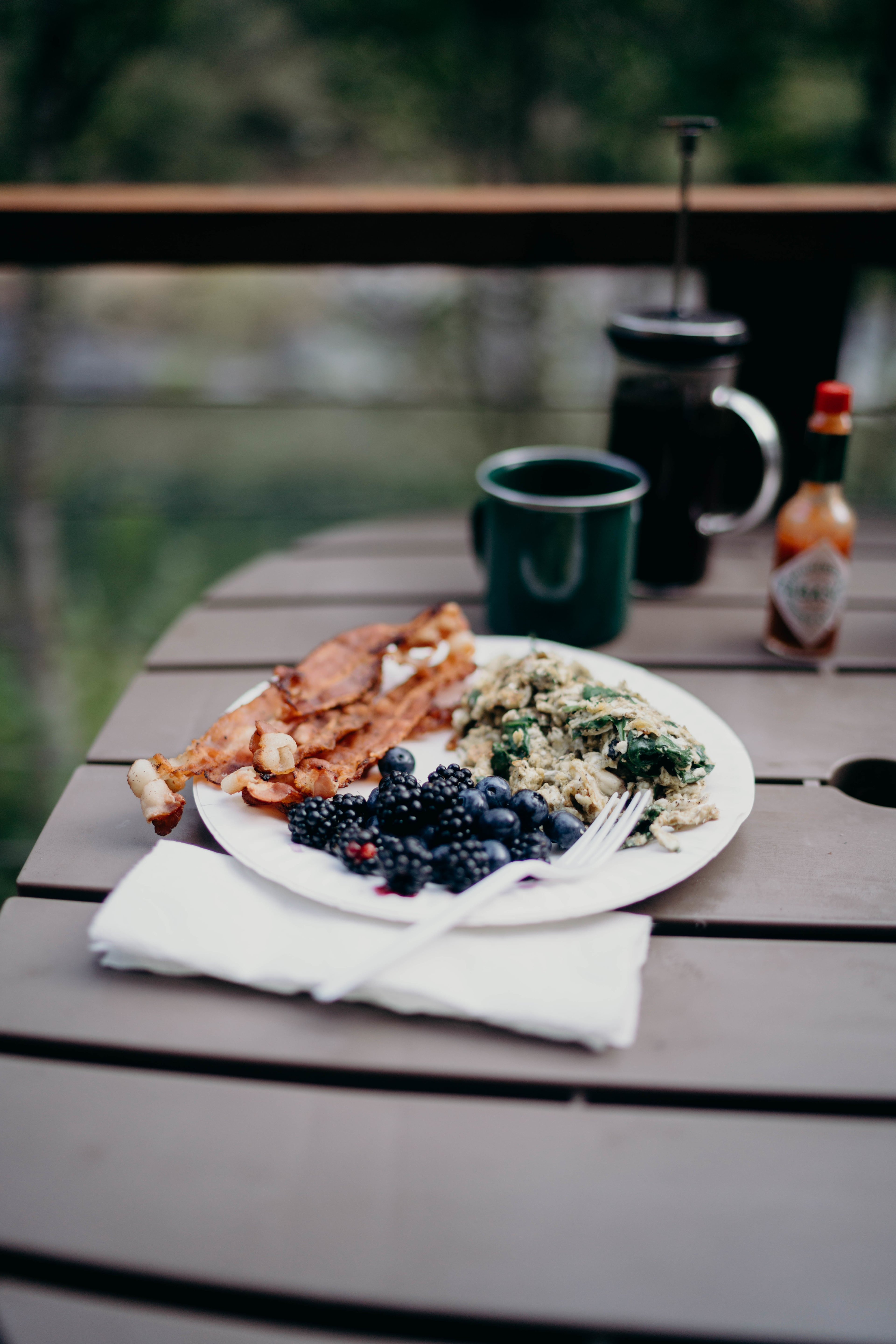 The blackberries were quite the yummy addition. 
