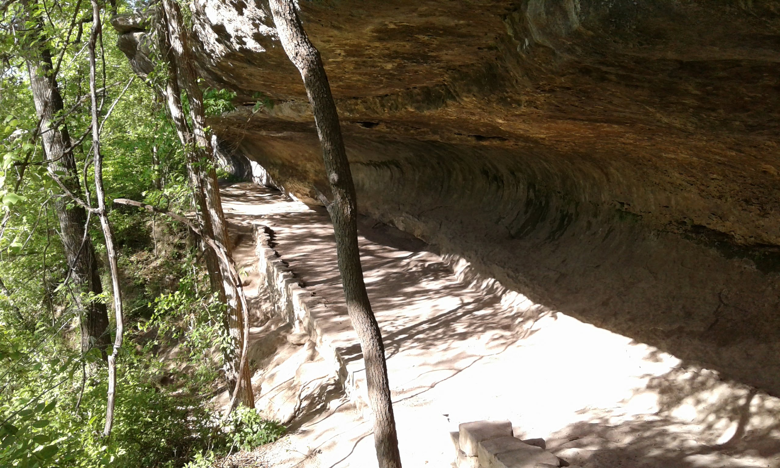 Hiking trails are great.