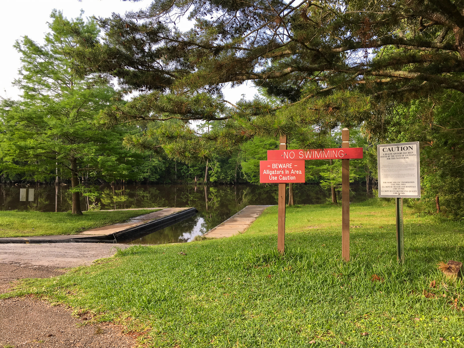 Definitely not a place for a swim!