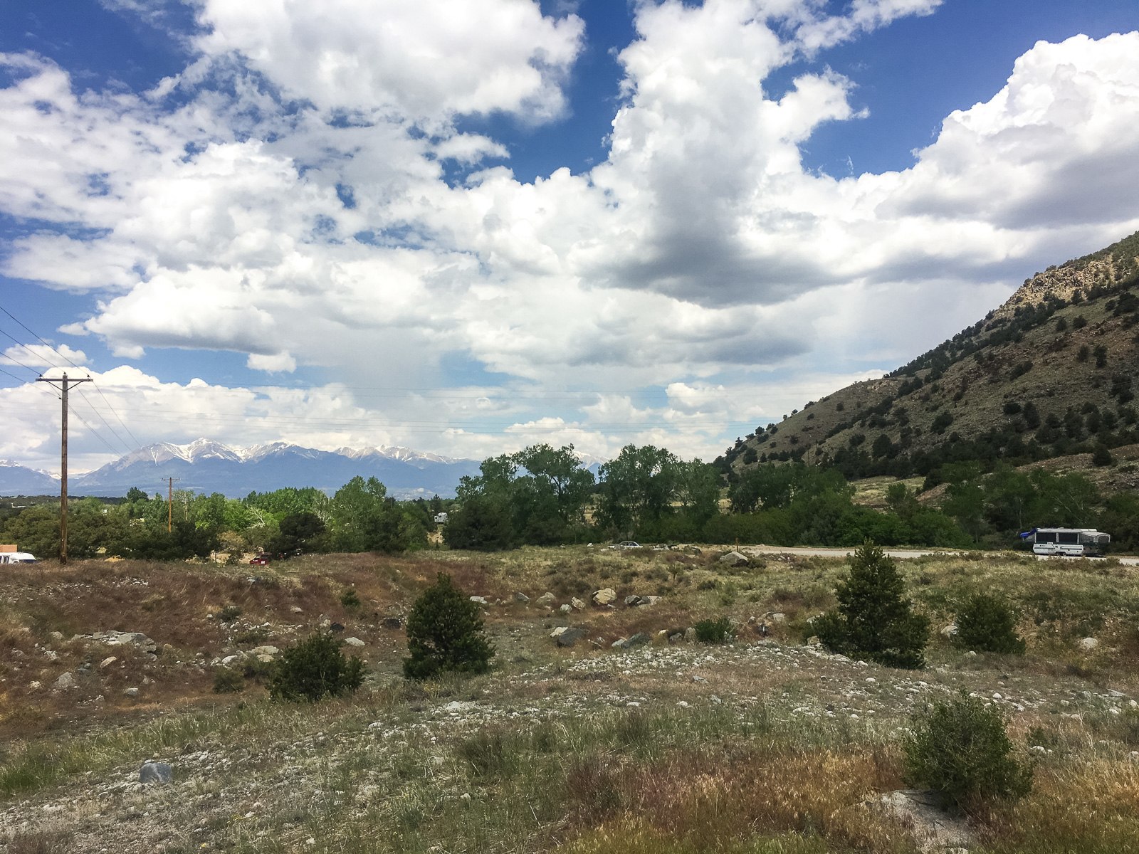 Views from the campsites.