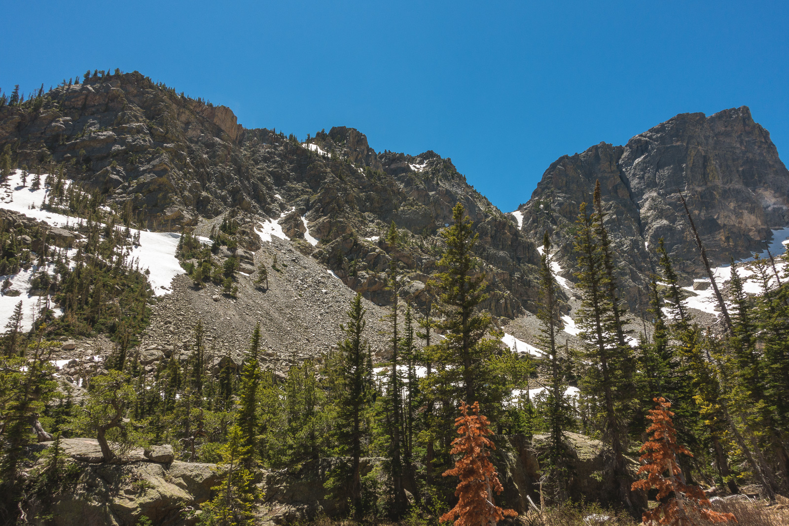 Views on Bear Lake hike.