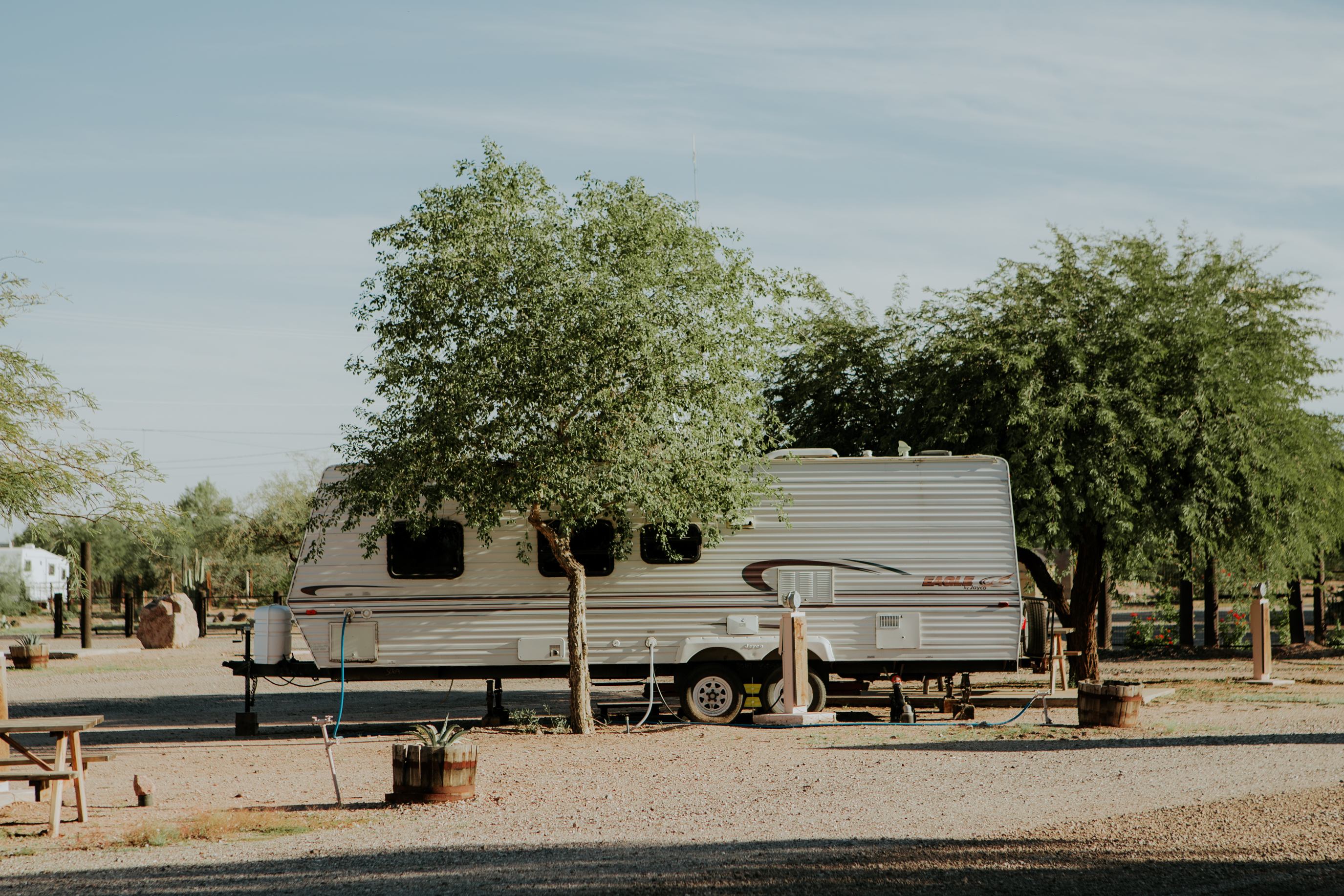 RV sites with hookups! 