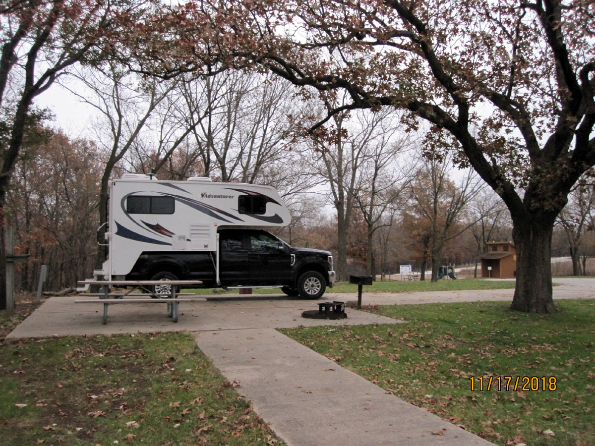 Well appointed campsites! 