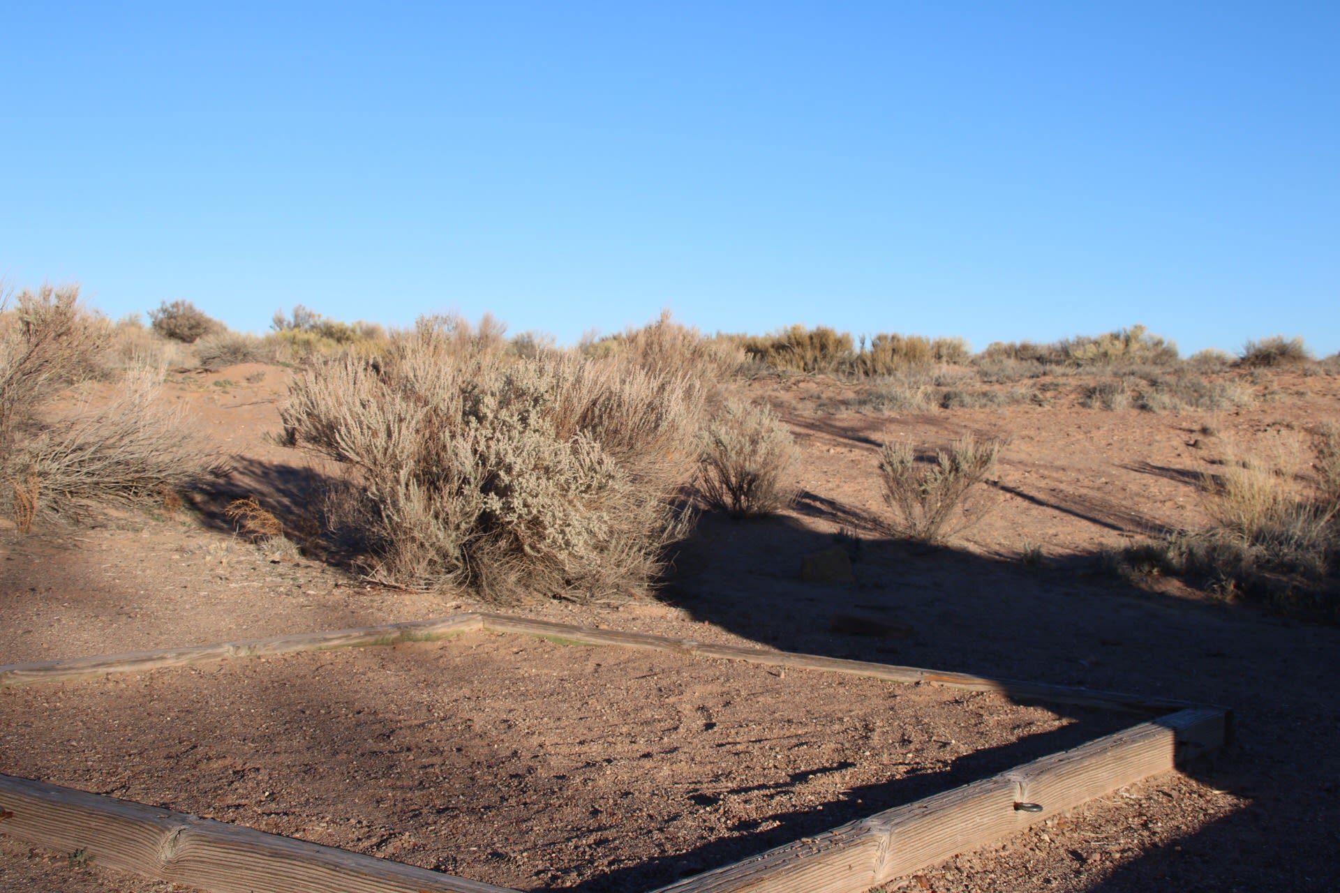 Each site has a little tent patch