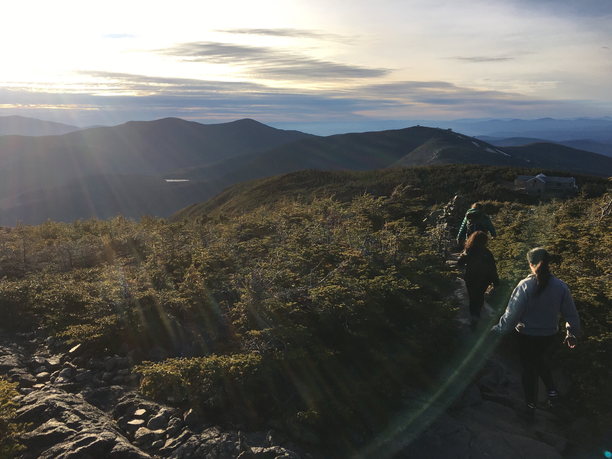 On the Franconia Ridge Loop Trail!
