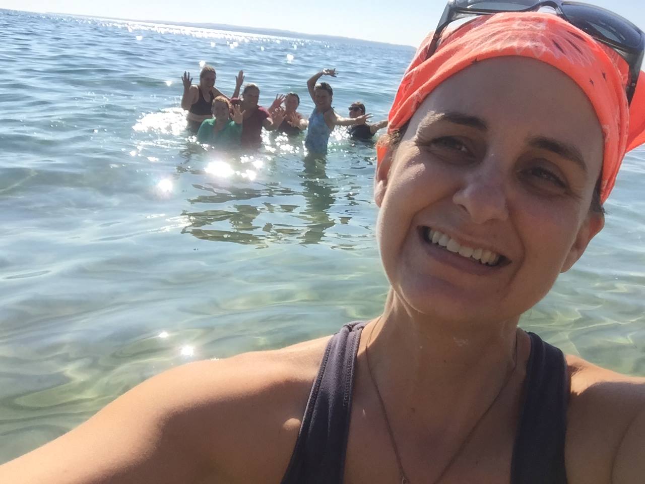 Swimming! In September! Gorgeous beaches with not a soul around.