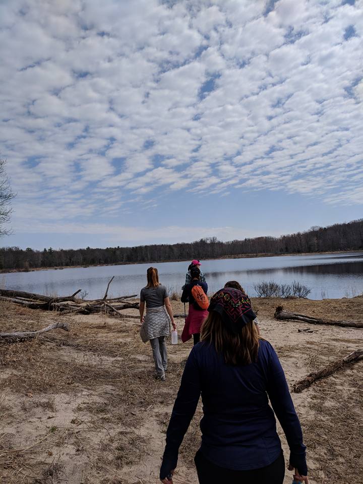We had the beach to ourselves.