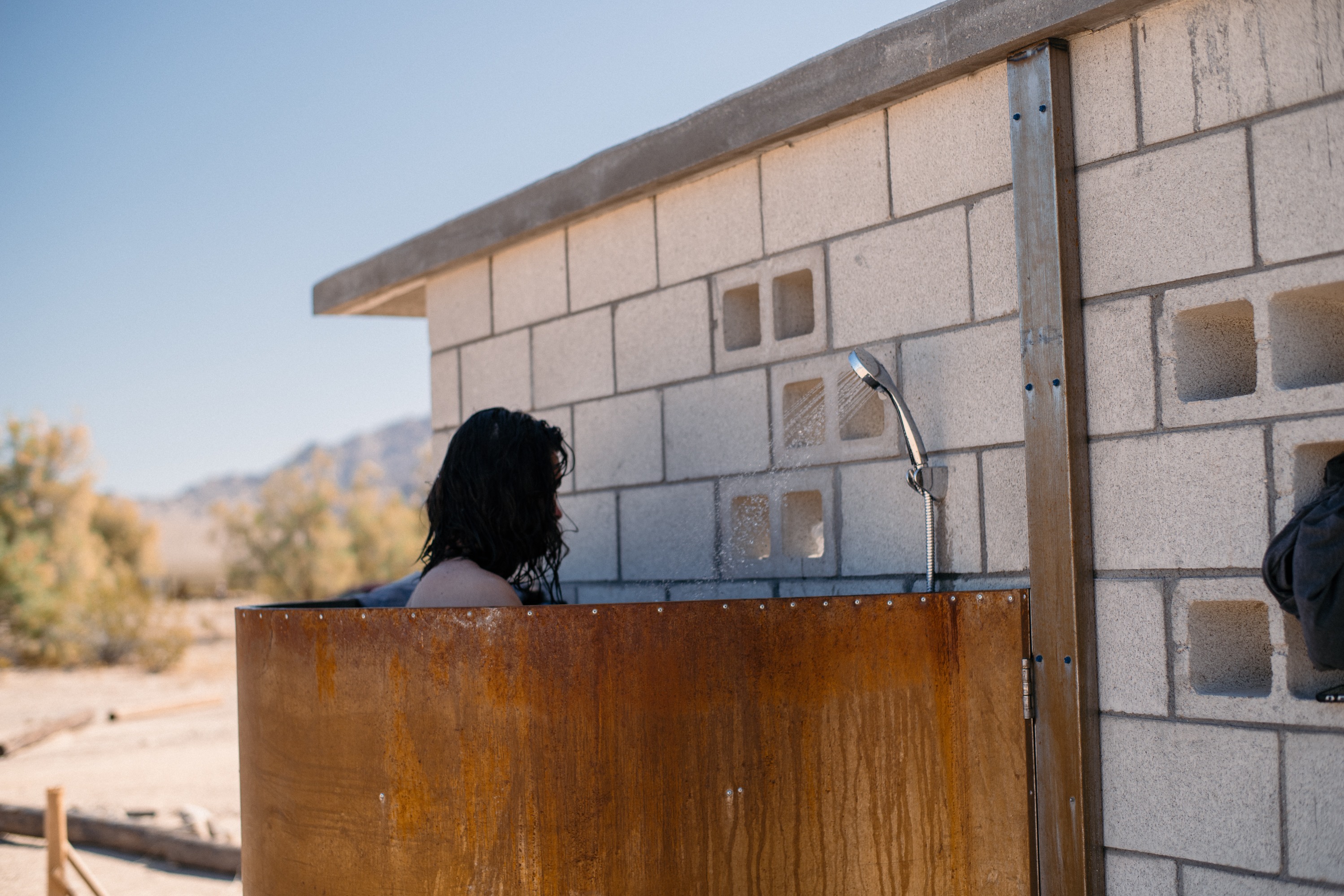 Yay for heated showers!