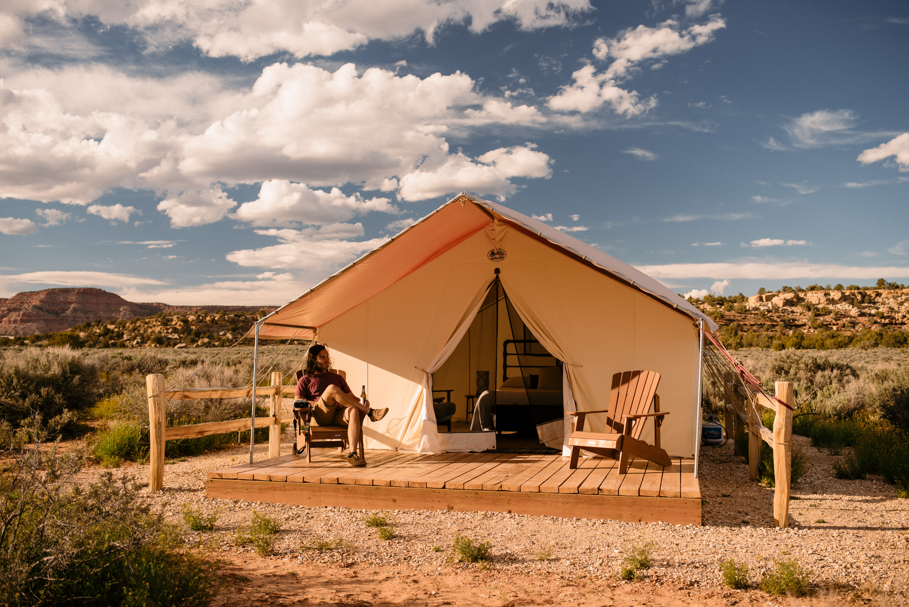 Seriously, I've wanted to stay in a fancy camp like this for so very long. Every bit as cool as I imagined!